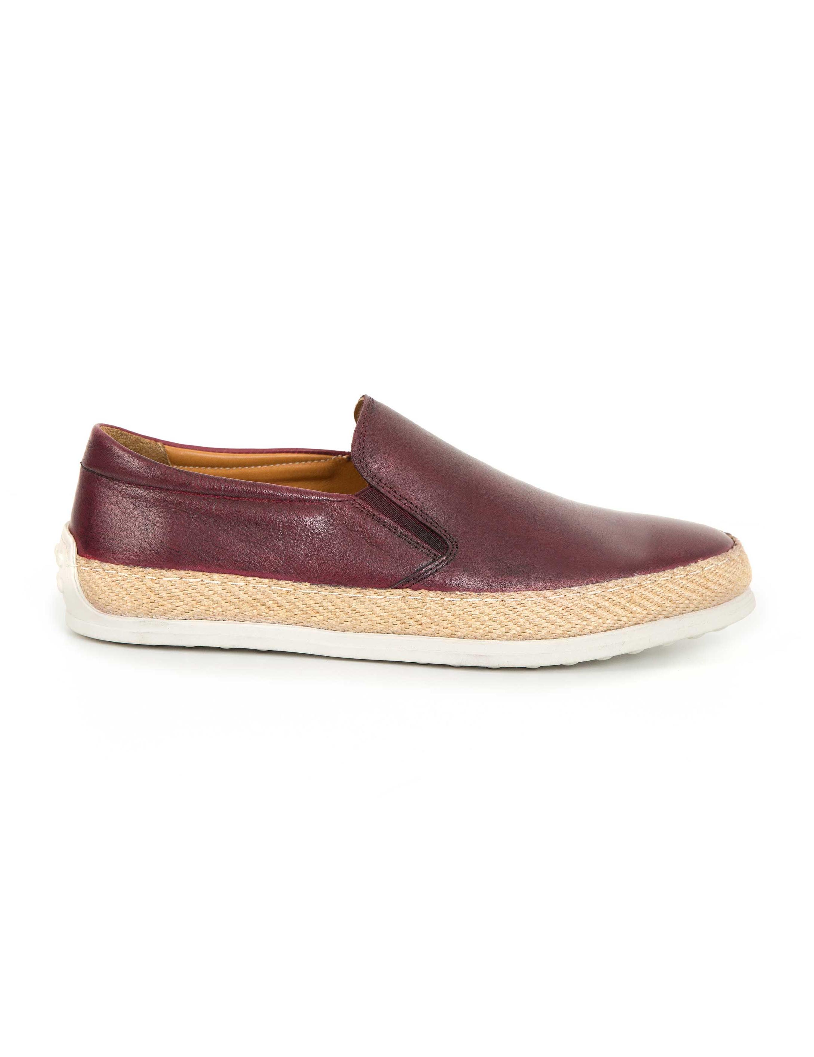Bordo Oxford Ayakkabı