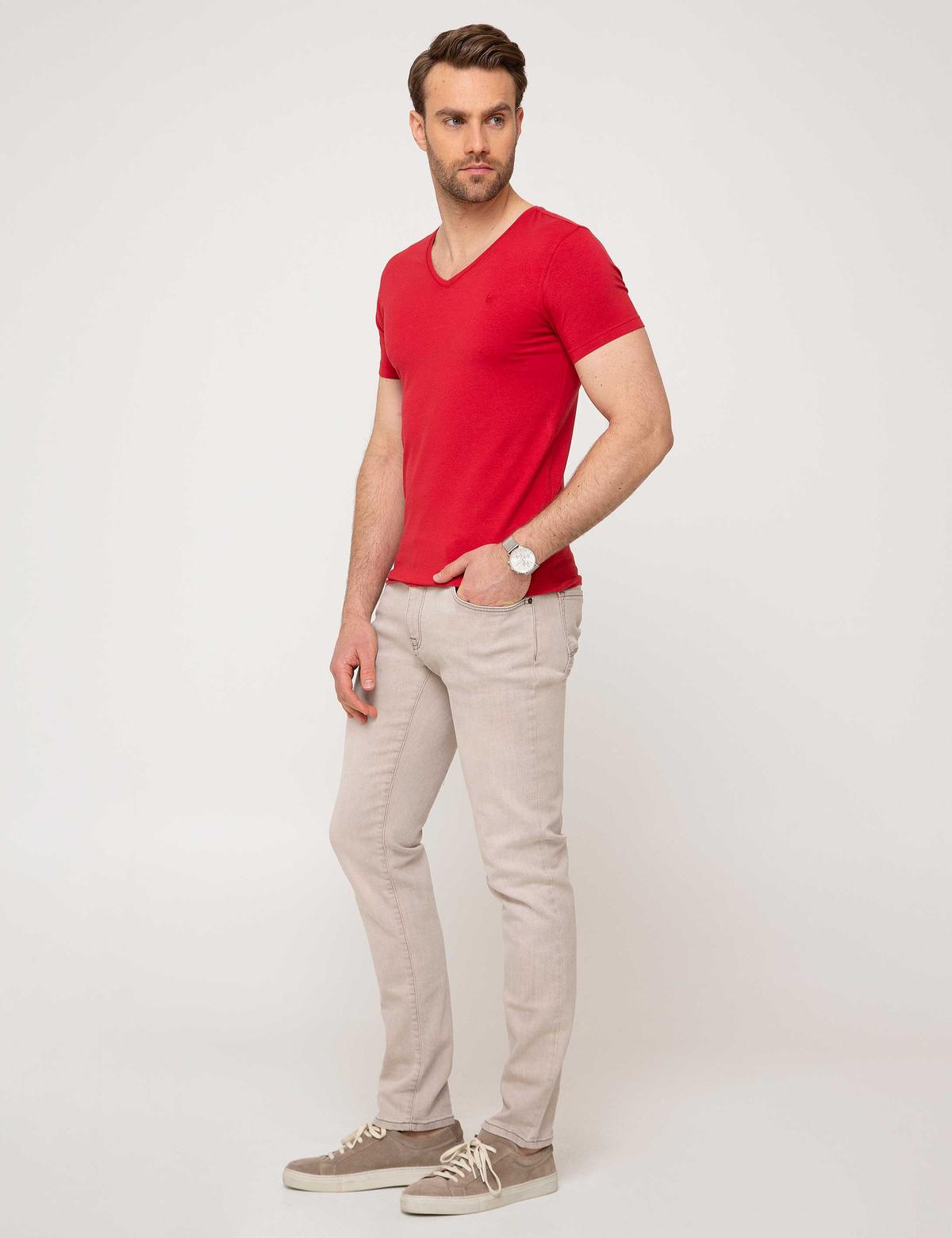 Gri Denim Pantolon