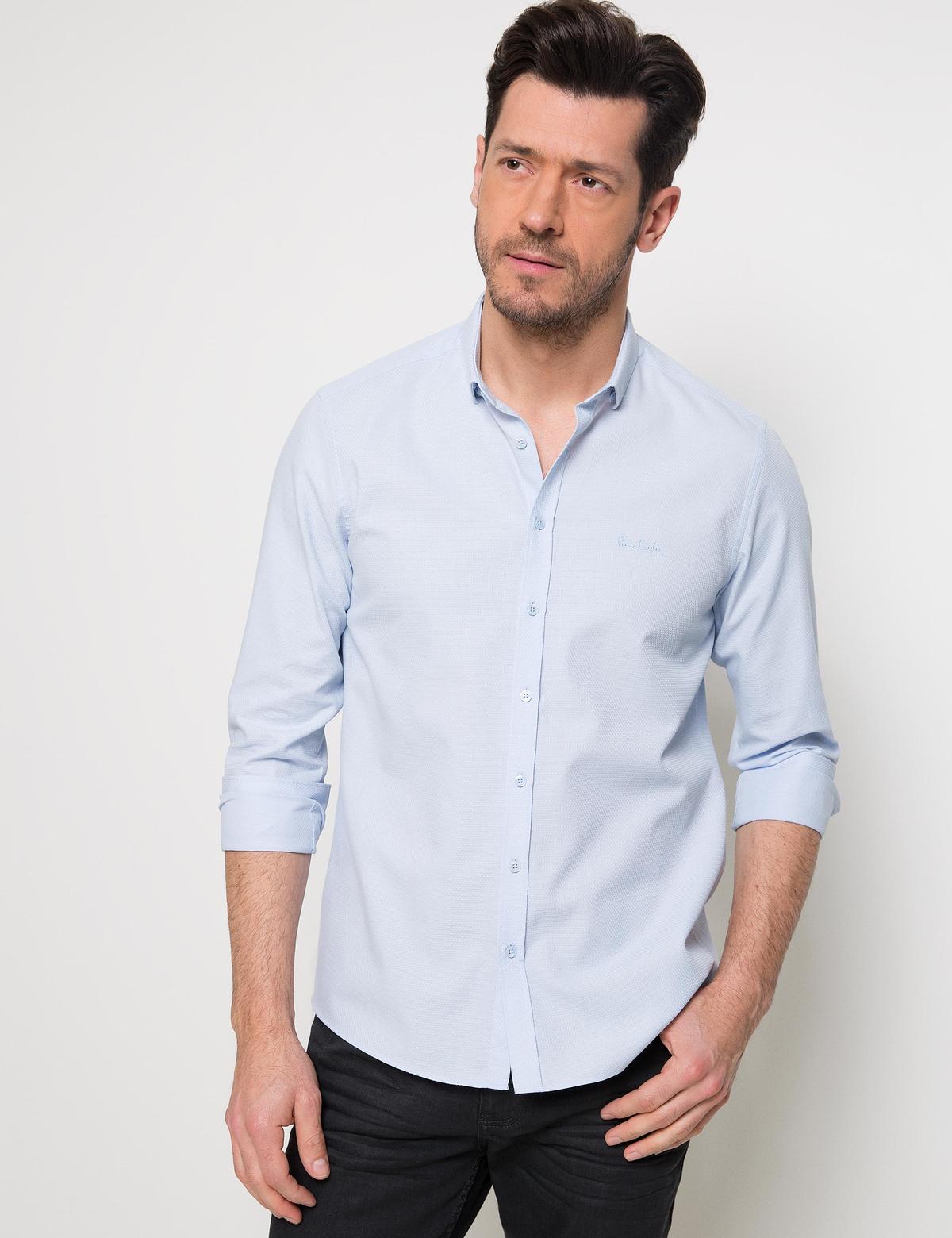 Açık Mavi Slim Fit Gömlek