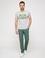 Yeşil Slim Fit Chino Pantolon