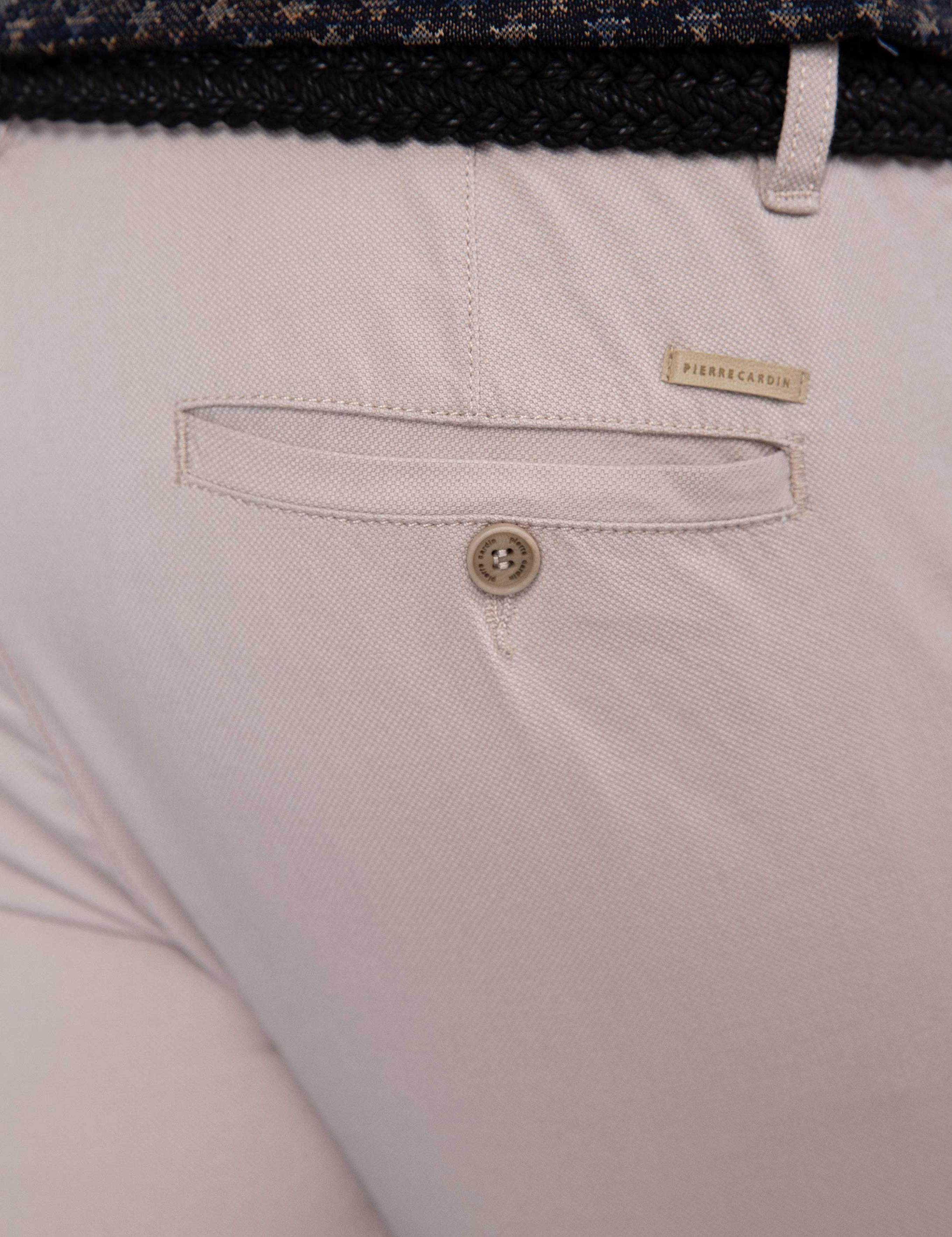 Bej Slim Fit Kanvas Pantolon