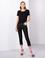 Siyah Slim Fit Jean Pantolon