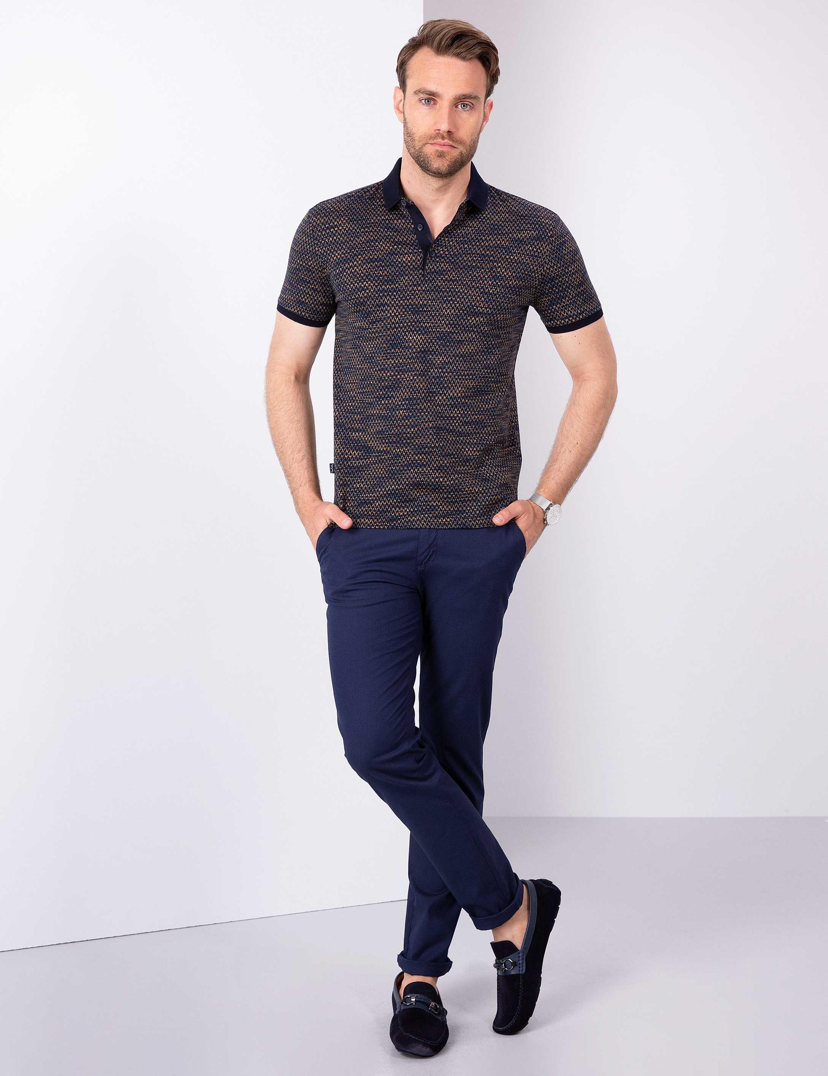 Turuncu Slim Fit Tişört