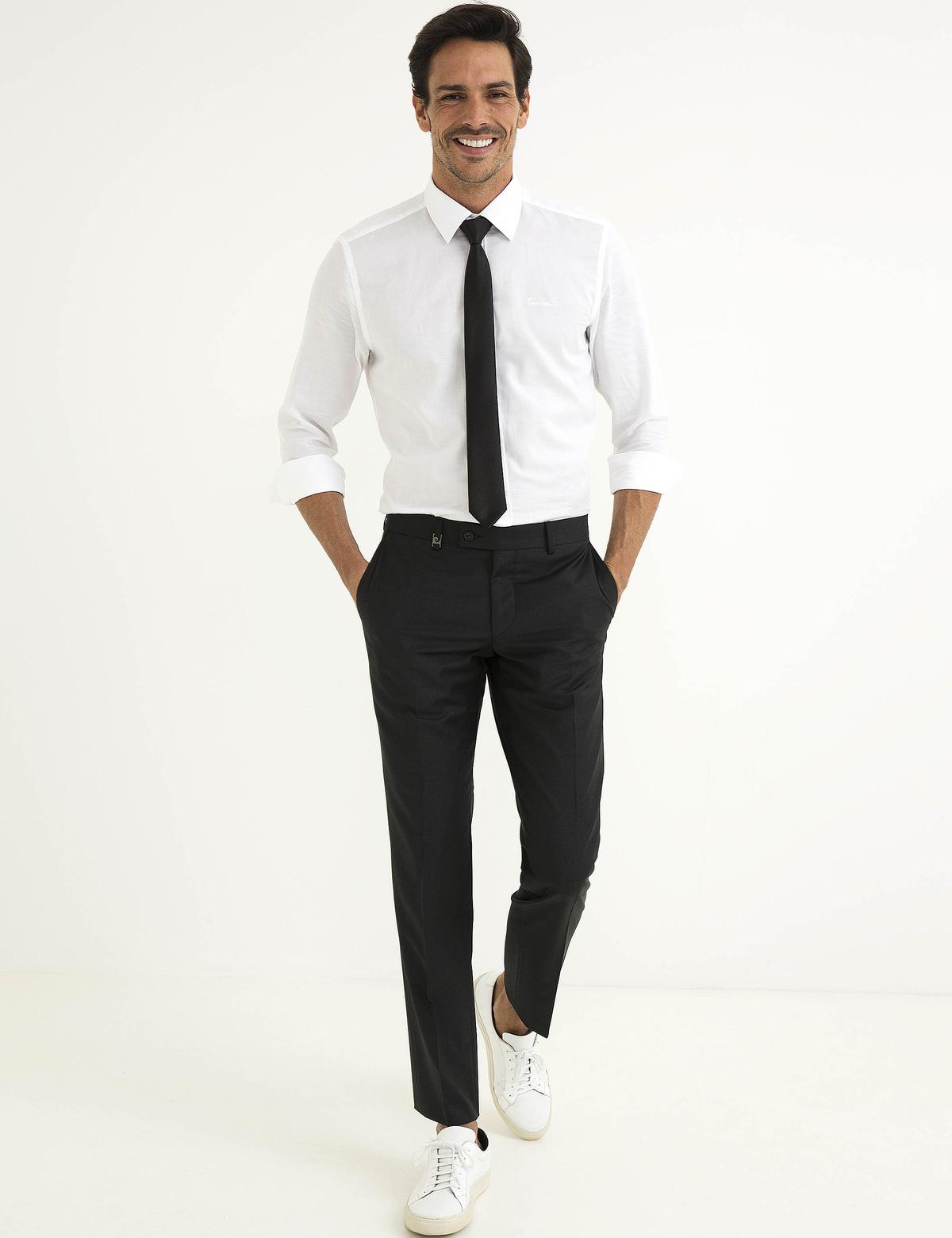 Siyah Slim Fit Pantolon