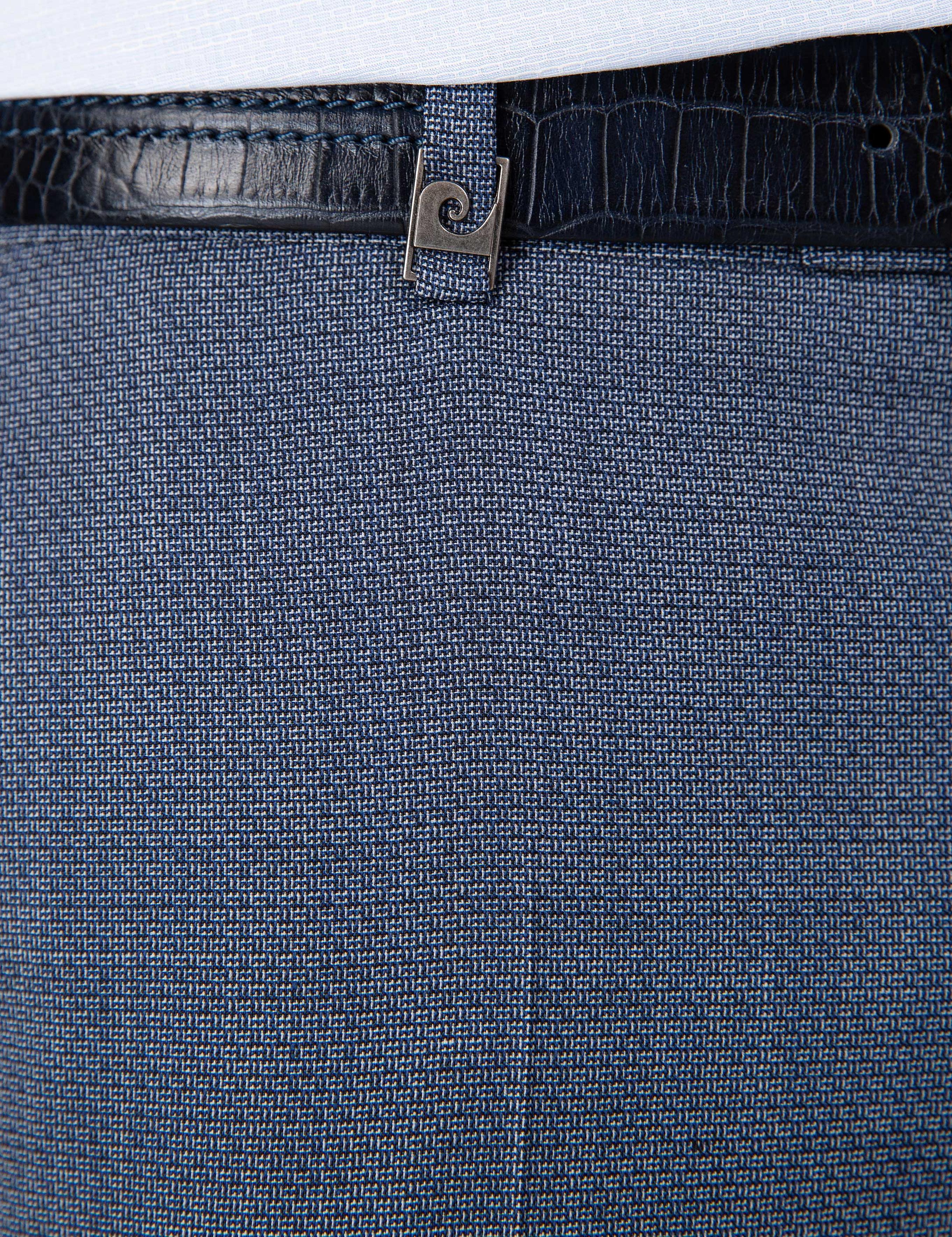 Koyu Mavi Ex. Slim Fit Kumaş Pantolon