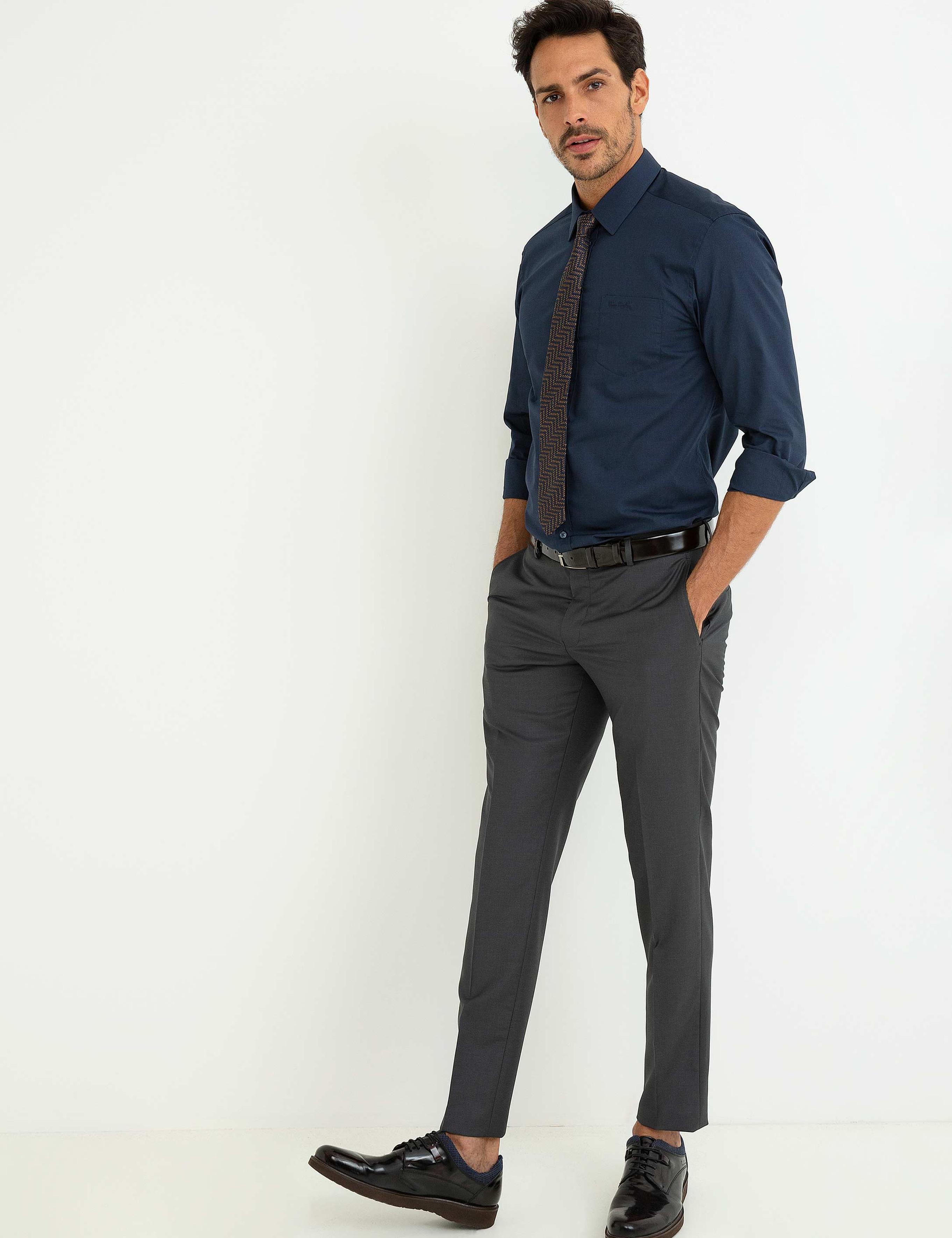 Füme Ex. Slim Fit Kumaş Pantolon