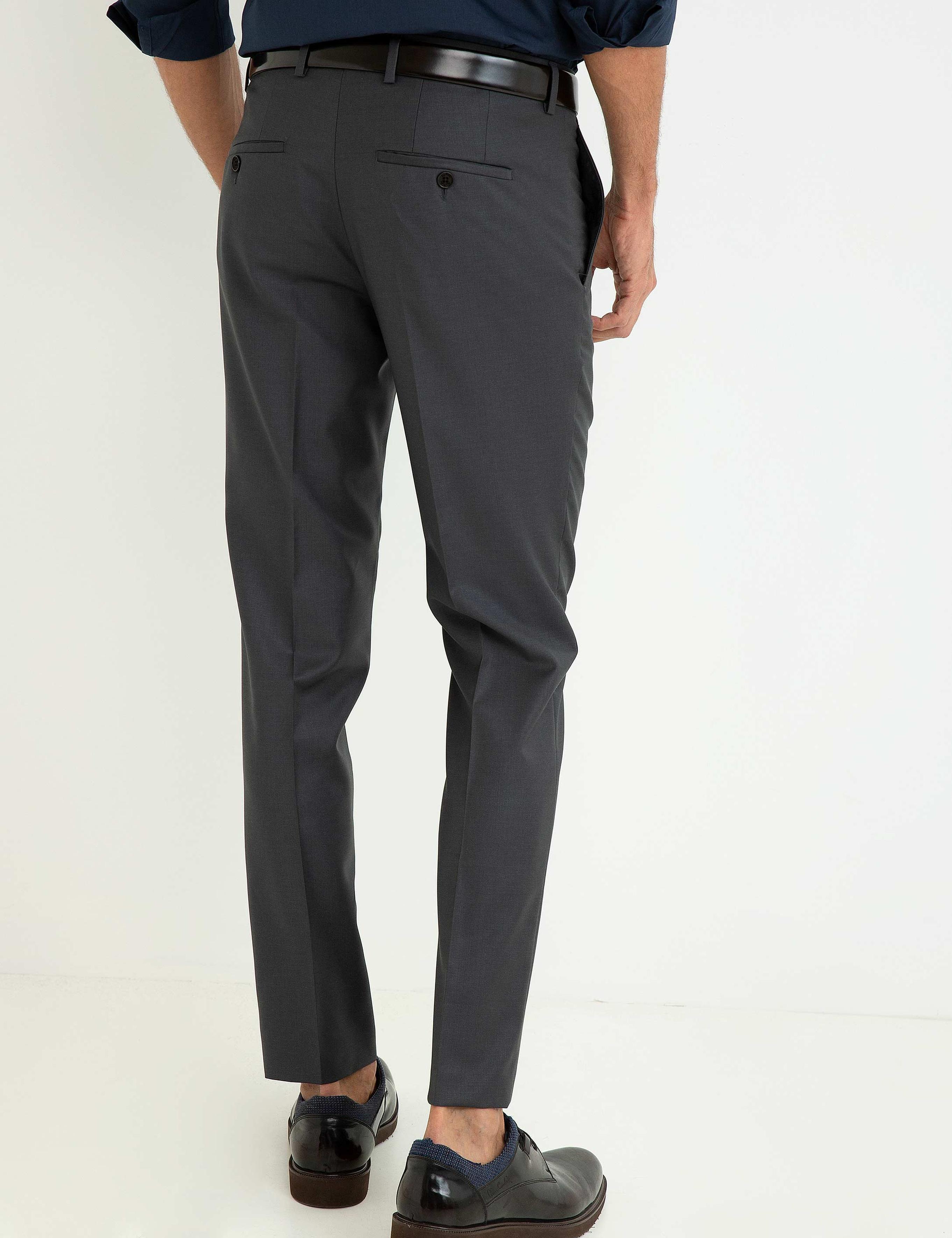 Füme Ex. Slim Fit Kumaş Pantolon