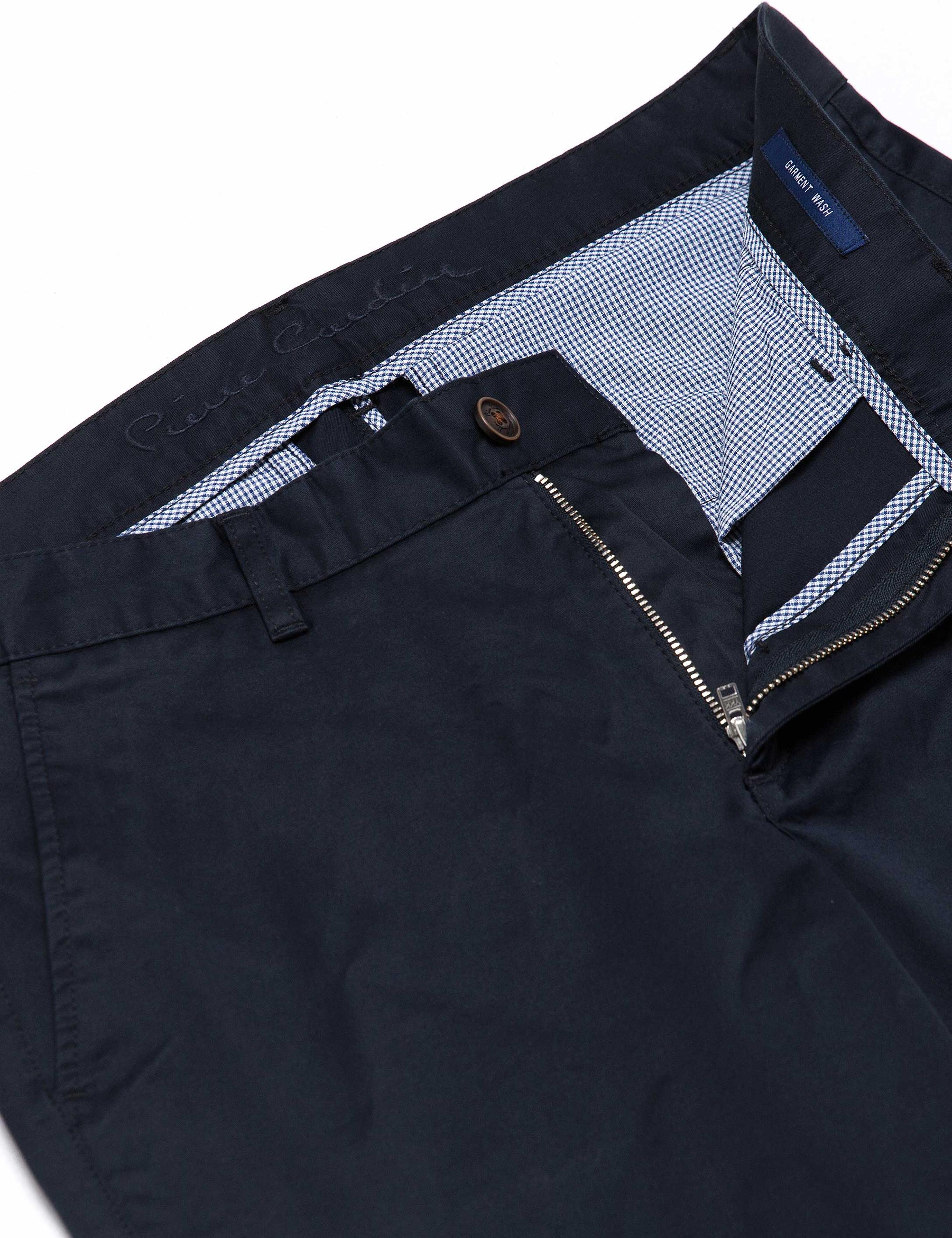 Lacivert Slim Fit Chino Pantolon