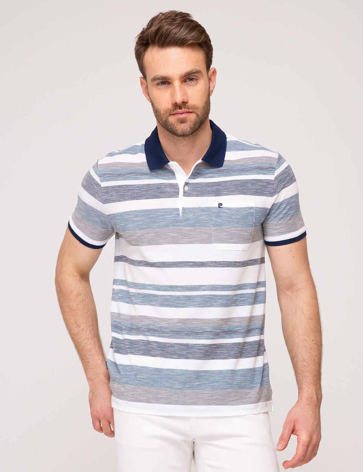 Lacivert Regular Fit Polo Yaka T-Shirt
