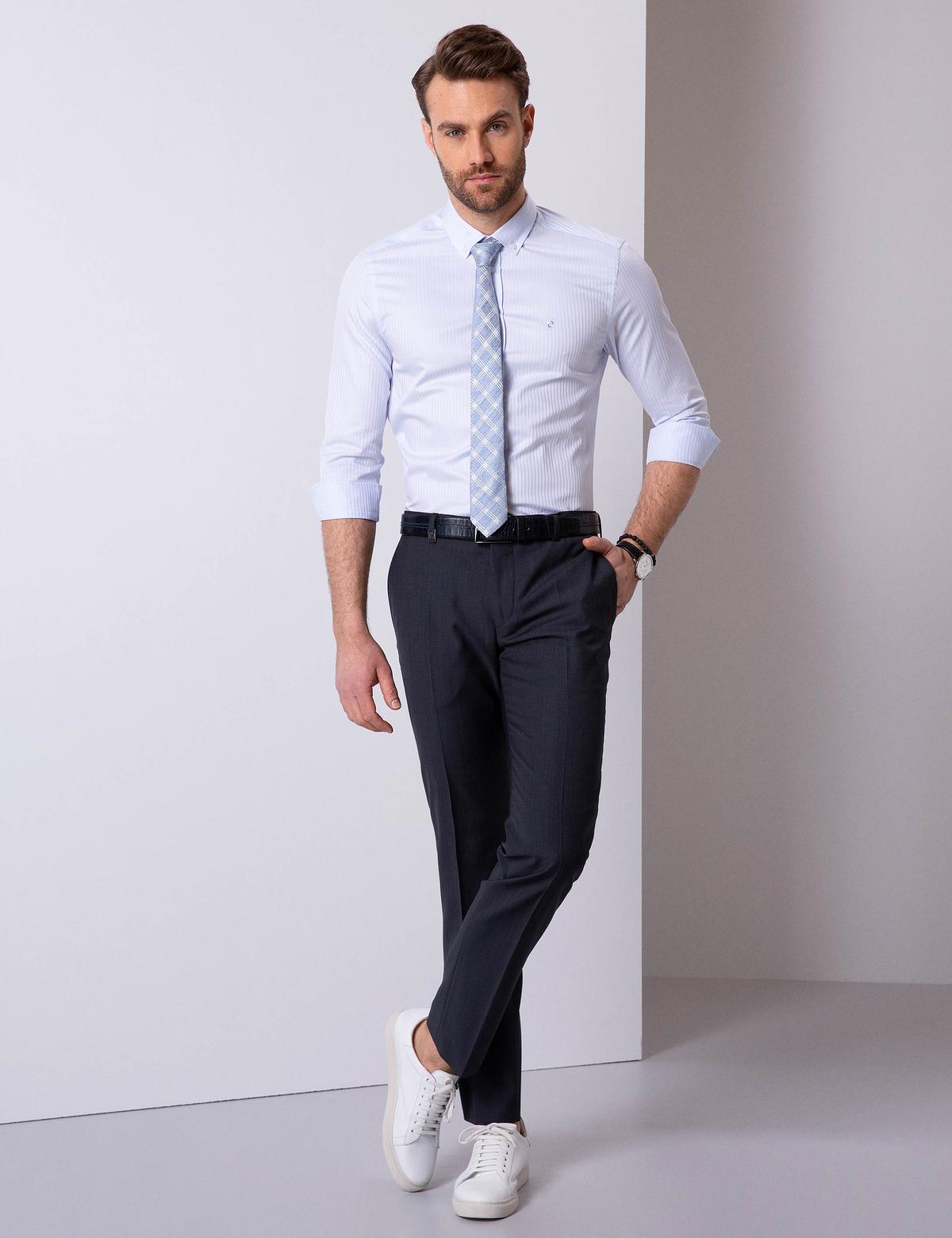 Siyah Slim Fit Pantolon