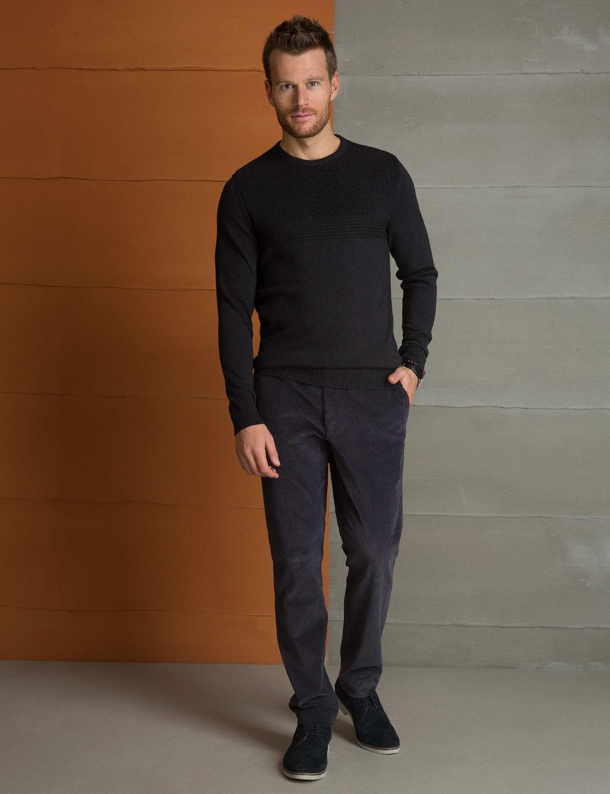Füme Slim Fit Triko Kazak