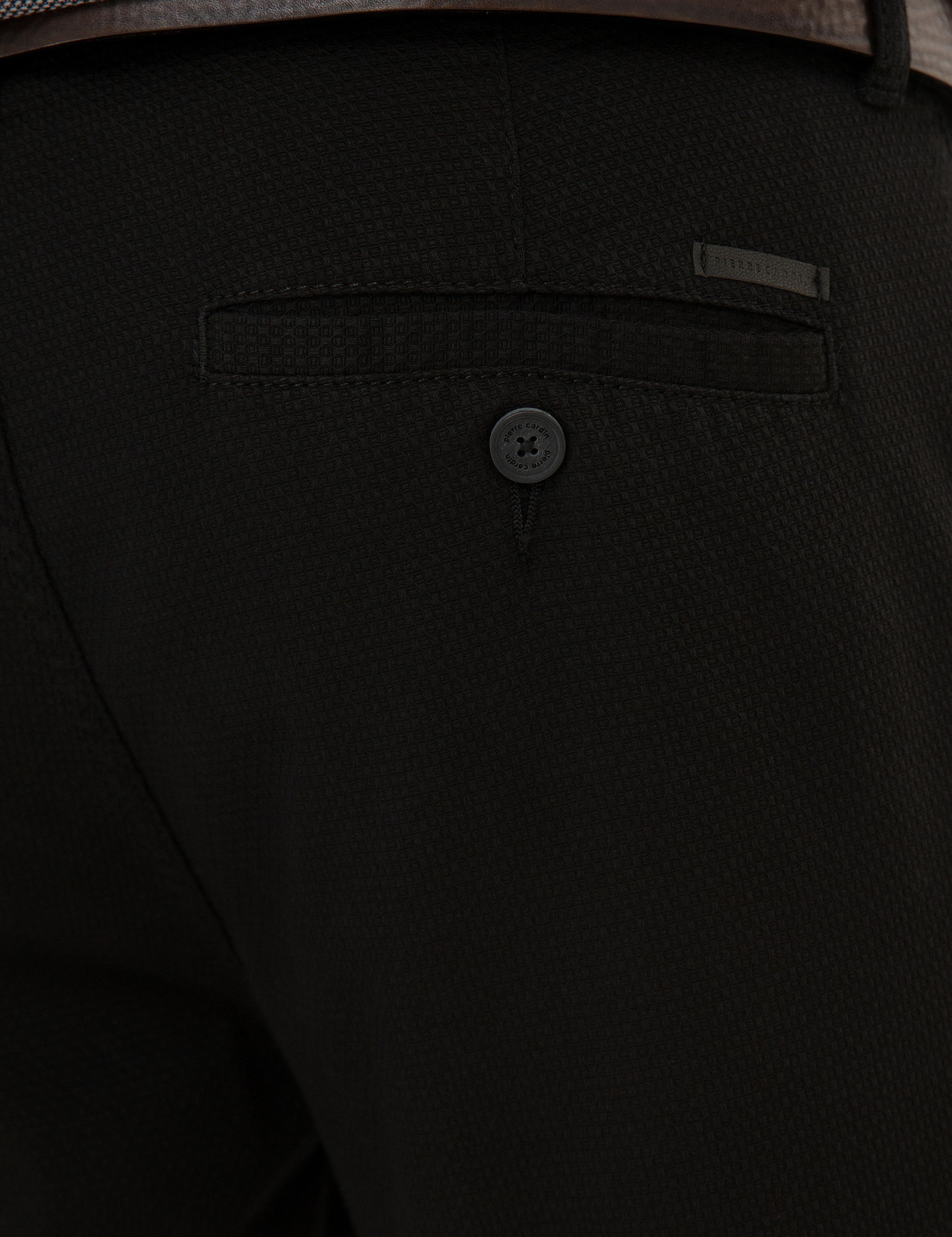 Siyah Slim Fit Chino Pantolon