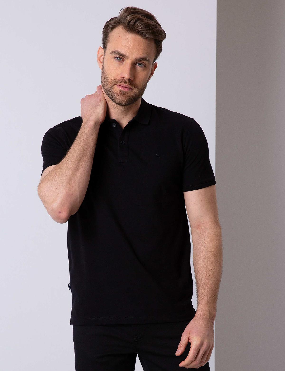 Siyah Slim Fit T-Shirt