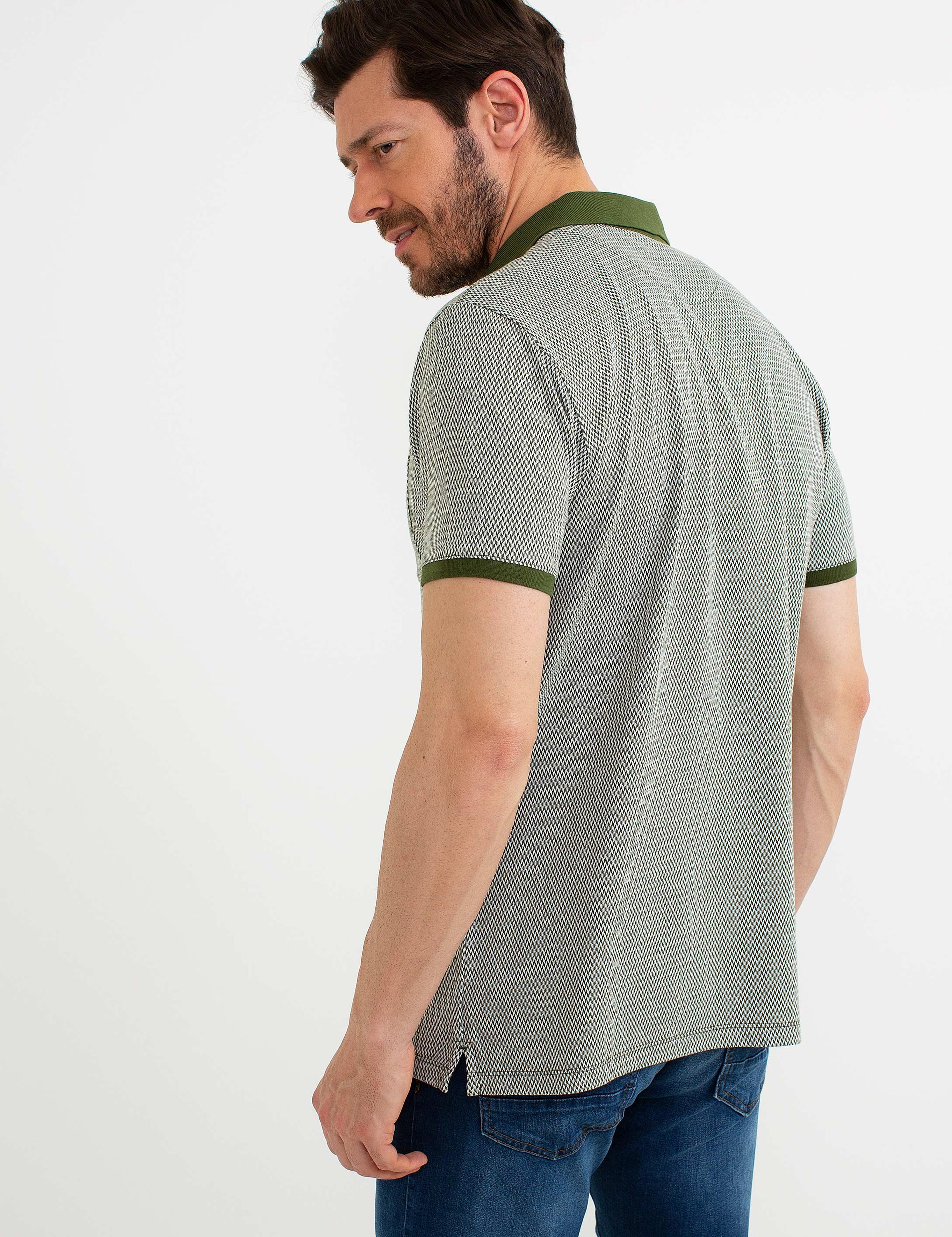 Yeşil Regular Fit T-Shirt