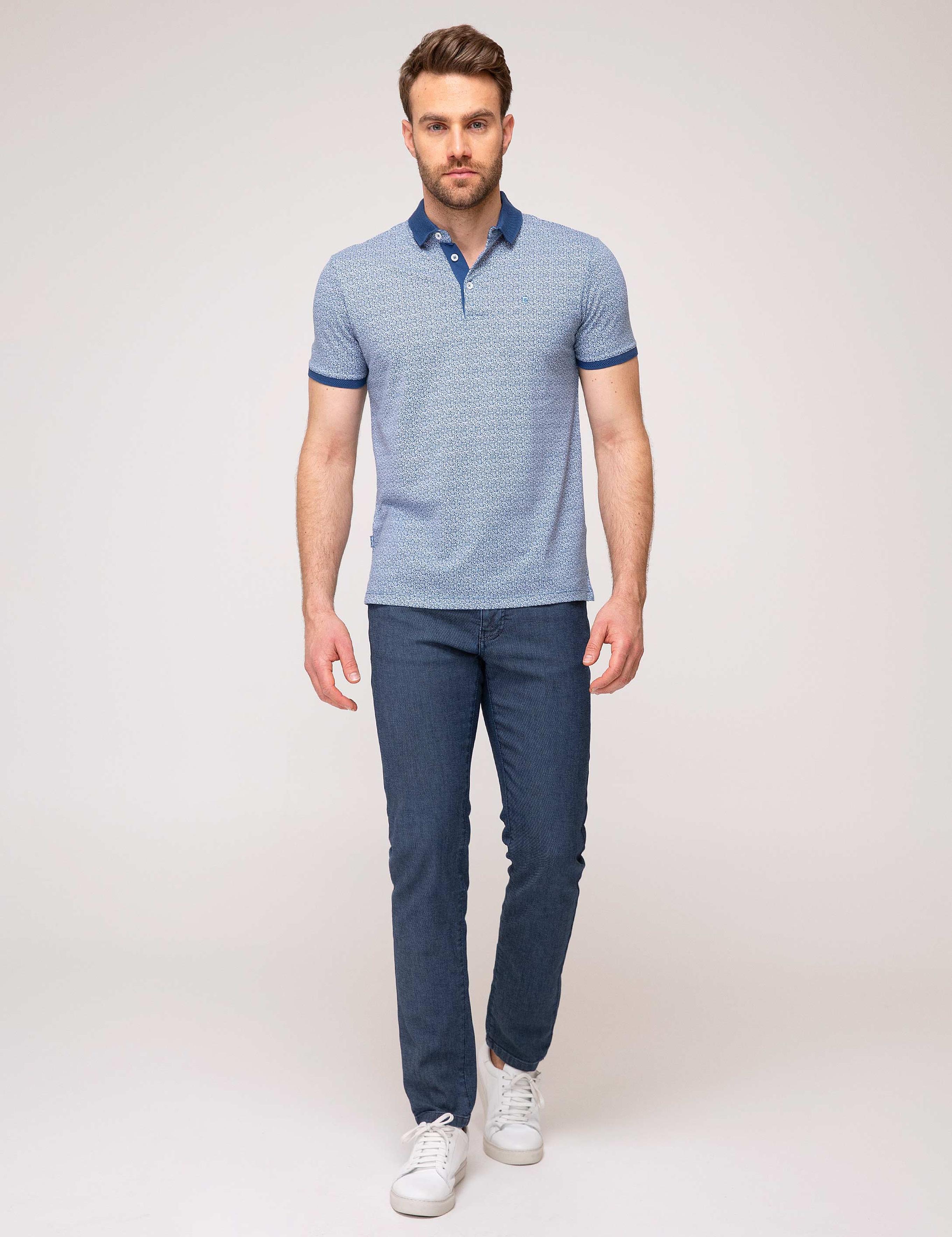 İndigo Slim Fit Tişört