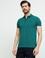 Koyu Yeşil Slim Fit Polo Yaka Basic T-shirt