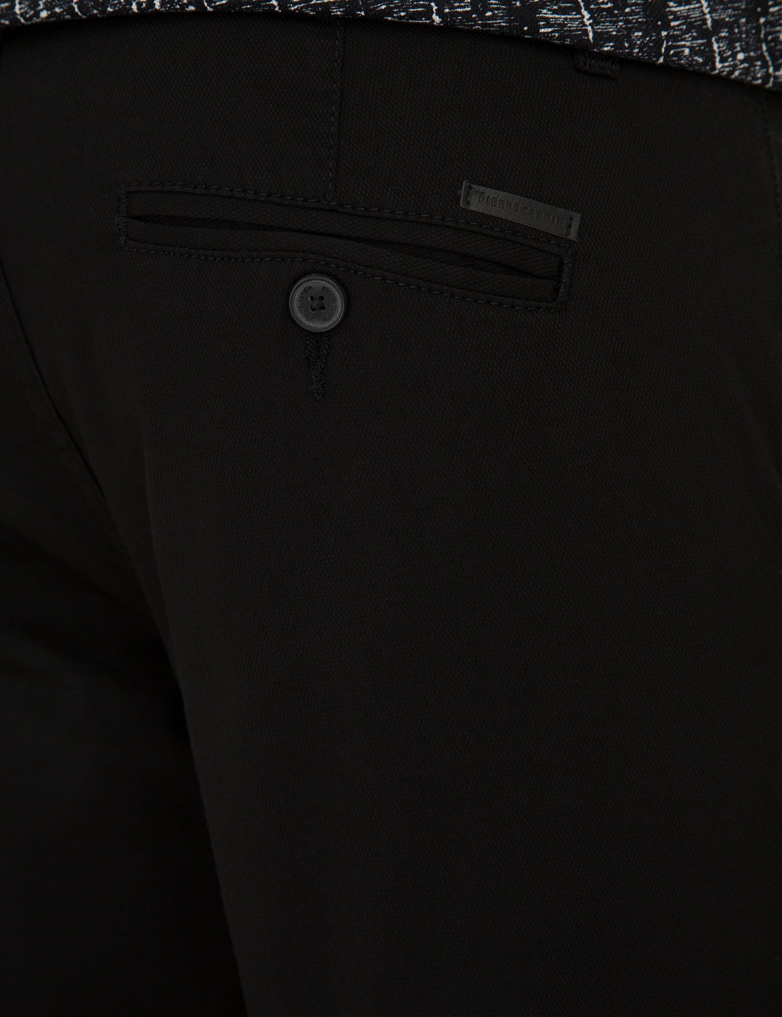 Siyah Slim Fit Chino Pantolon