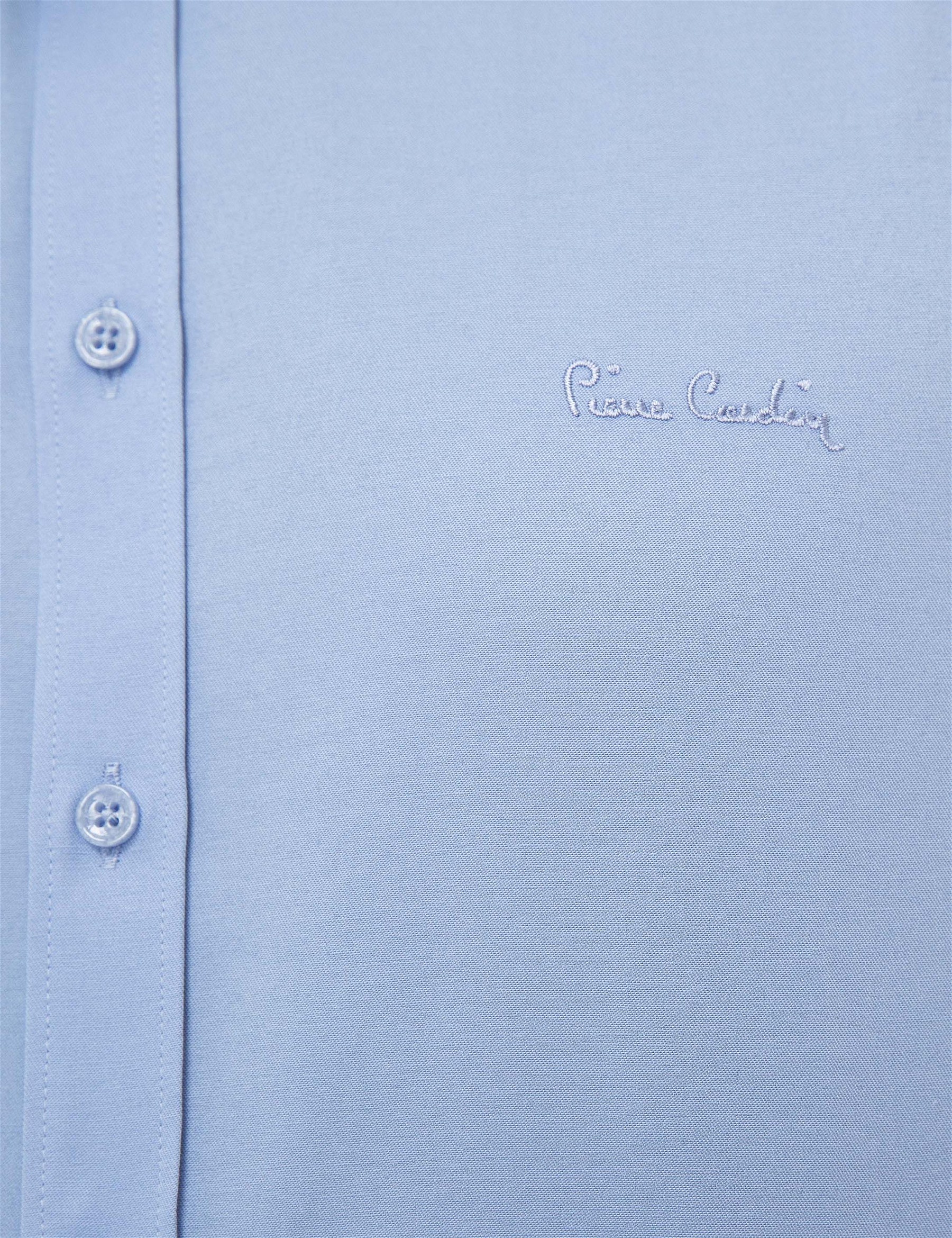 Mavi Slim Fit Uzun Kollu Klasik Gömlek