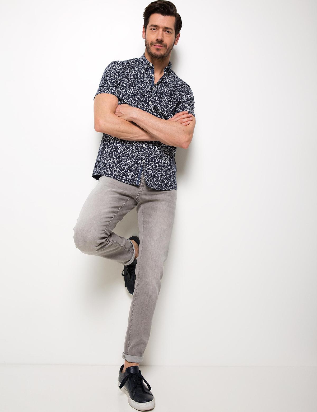 Gri Denim Pantolon