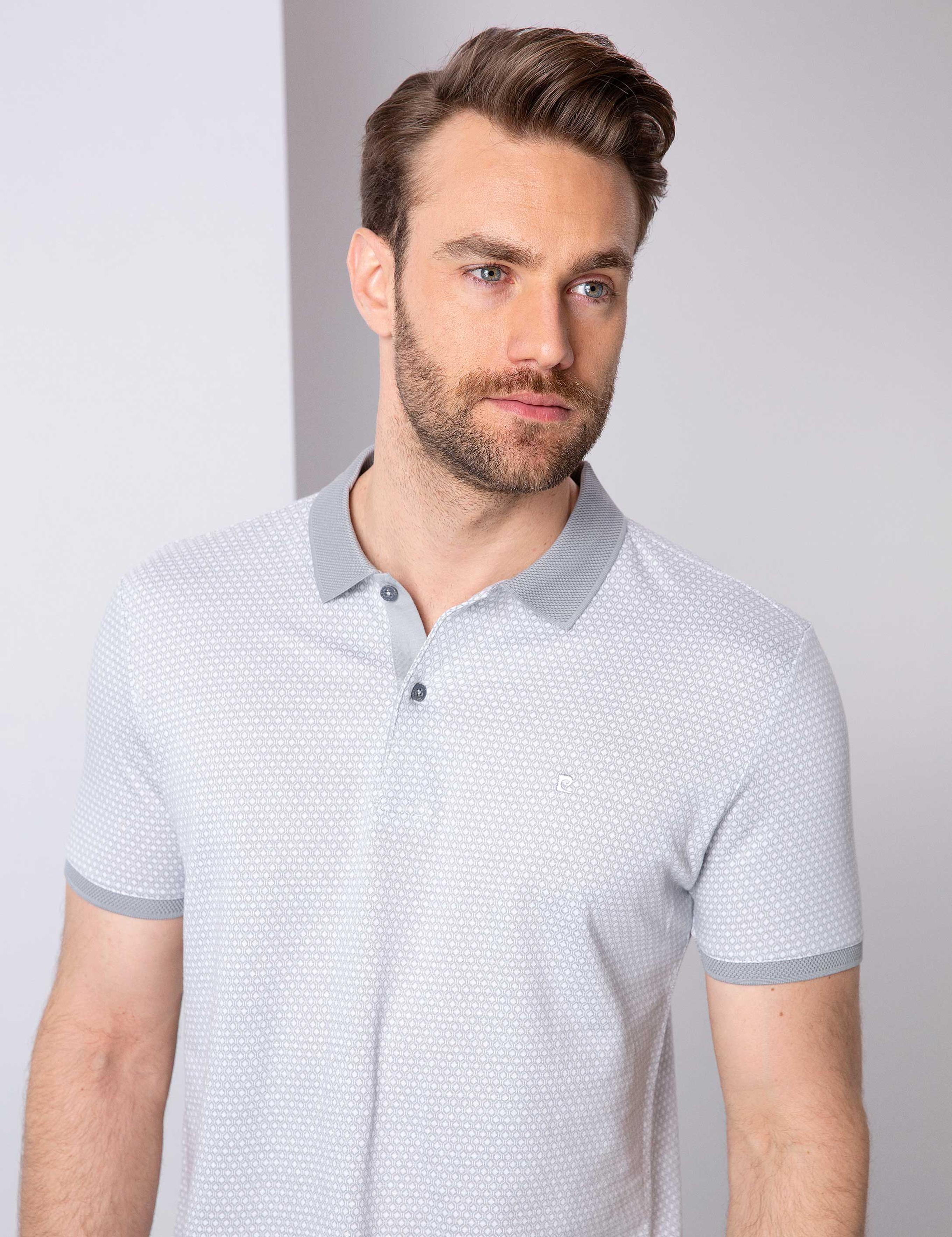 Gri Slim Fit Tişört