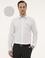 Siyah Detaylı Beyaz Slim Fit Gömlek