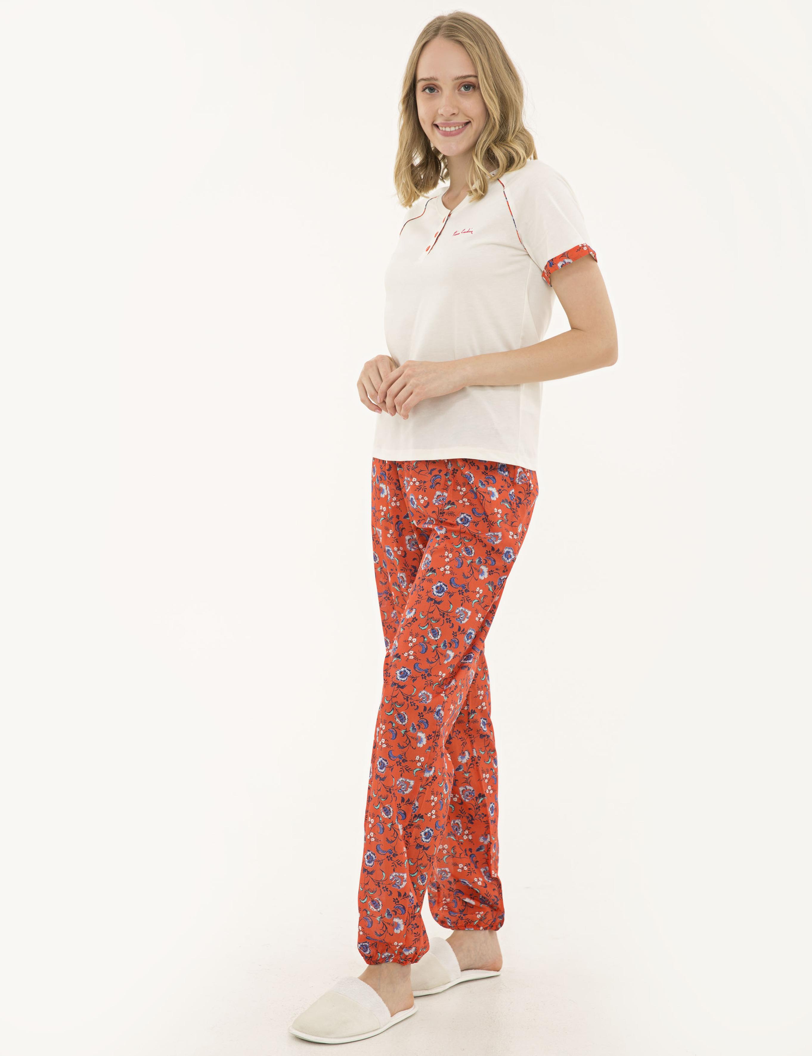 Ekru Pijama Takım