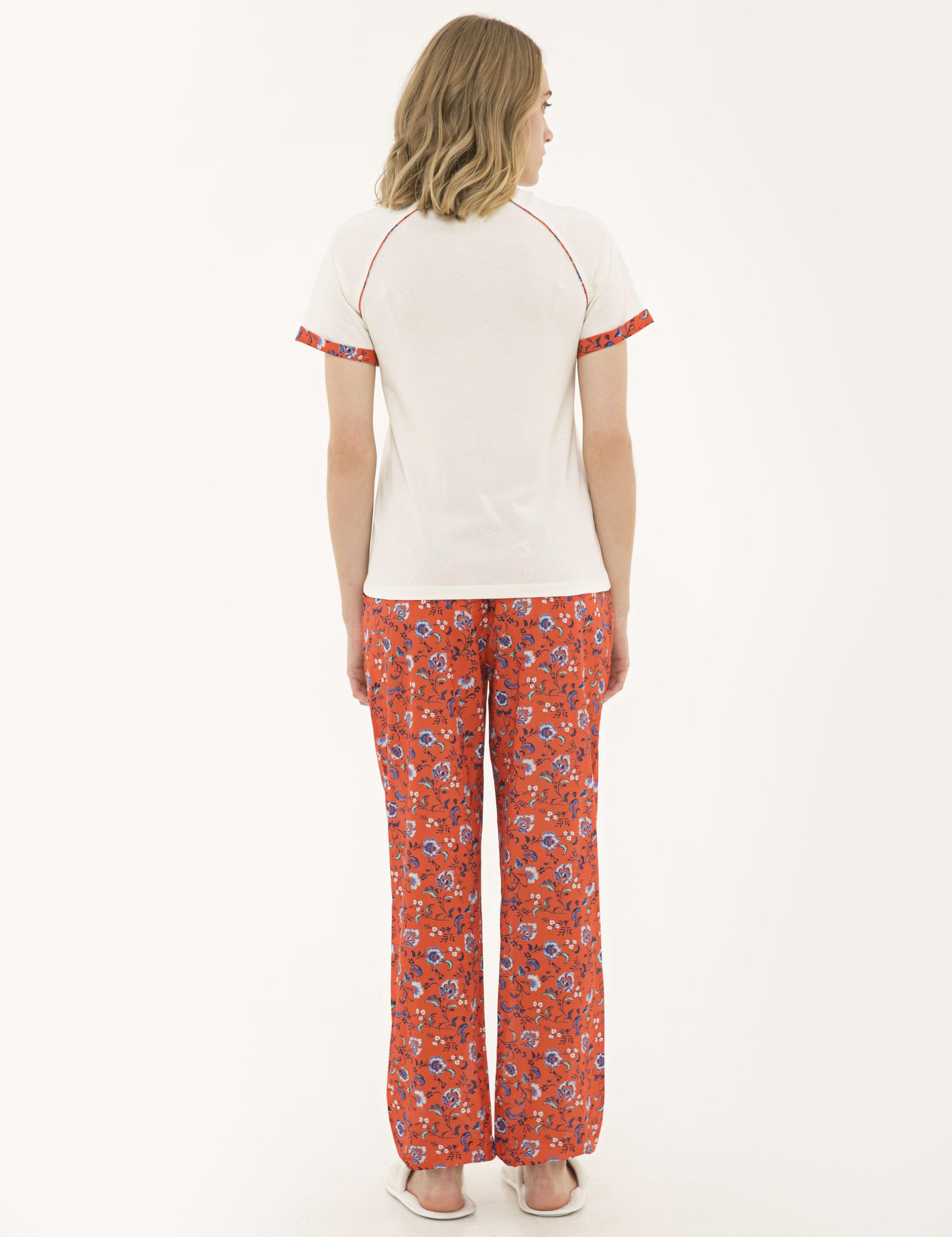 Ekru Pijama Takım
