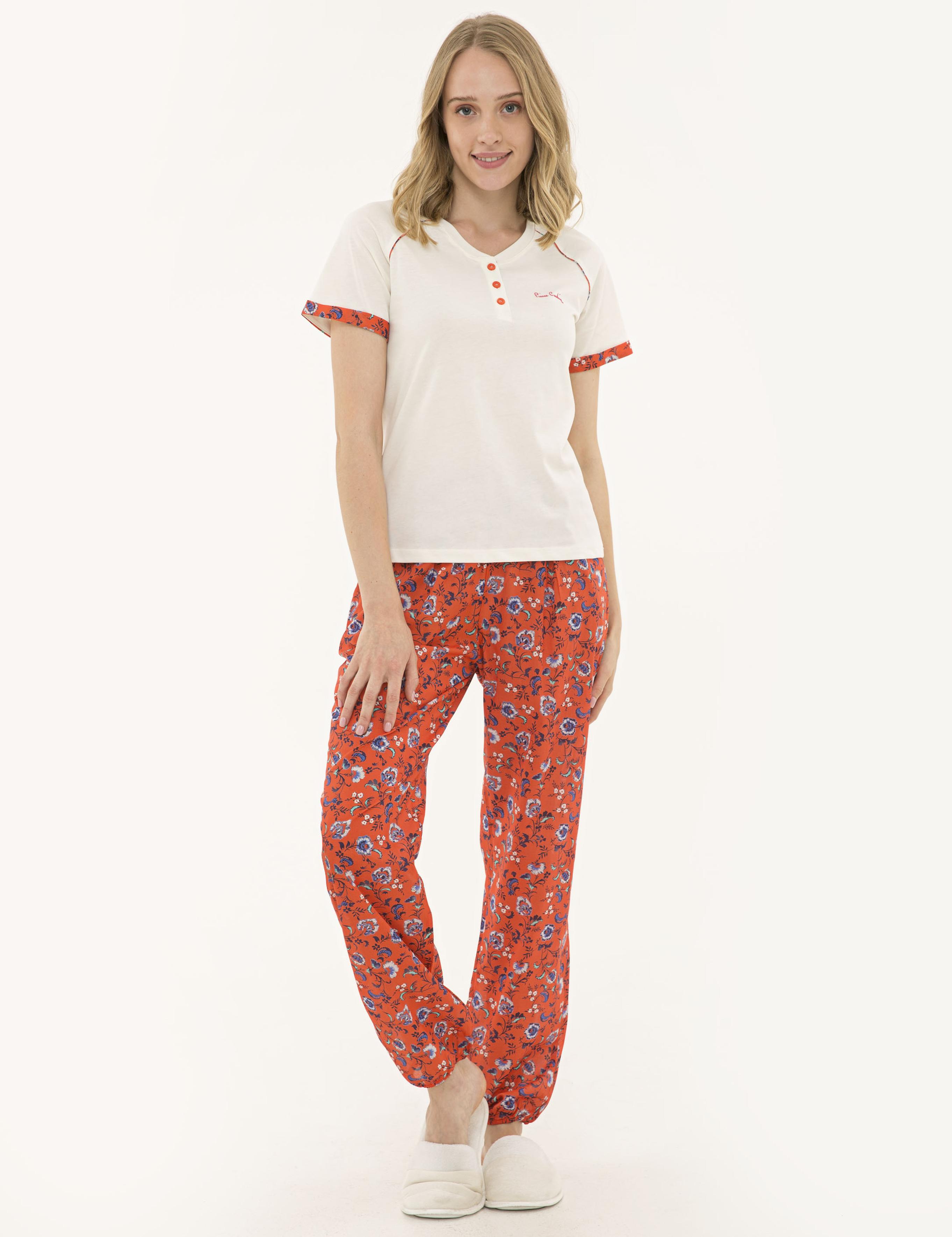 Ekru Pijama Takım