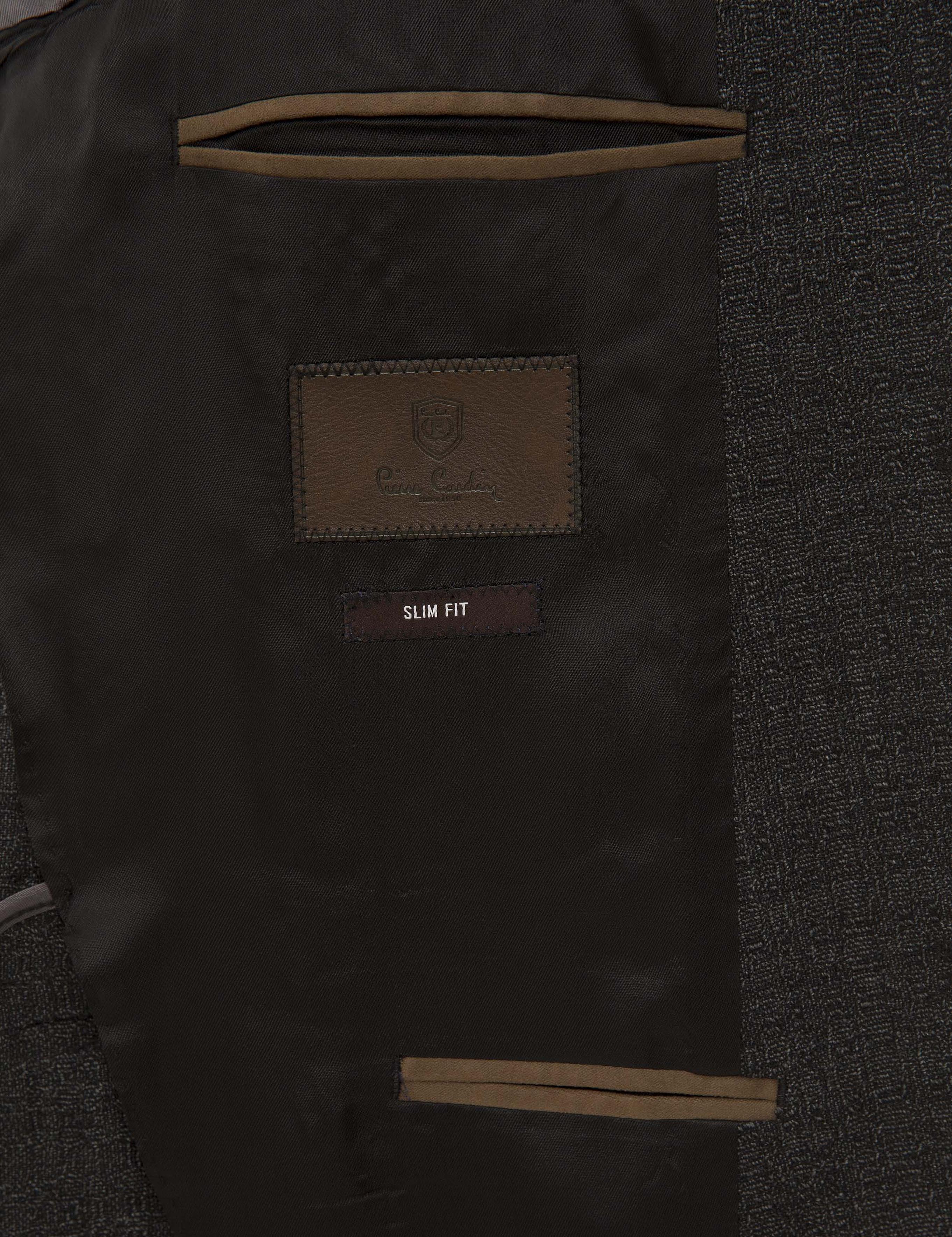 Füme Slim Fit Ceket