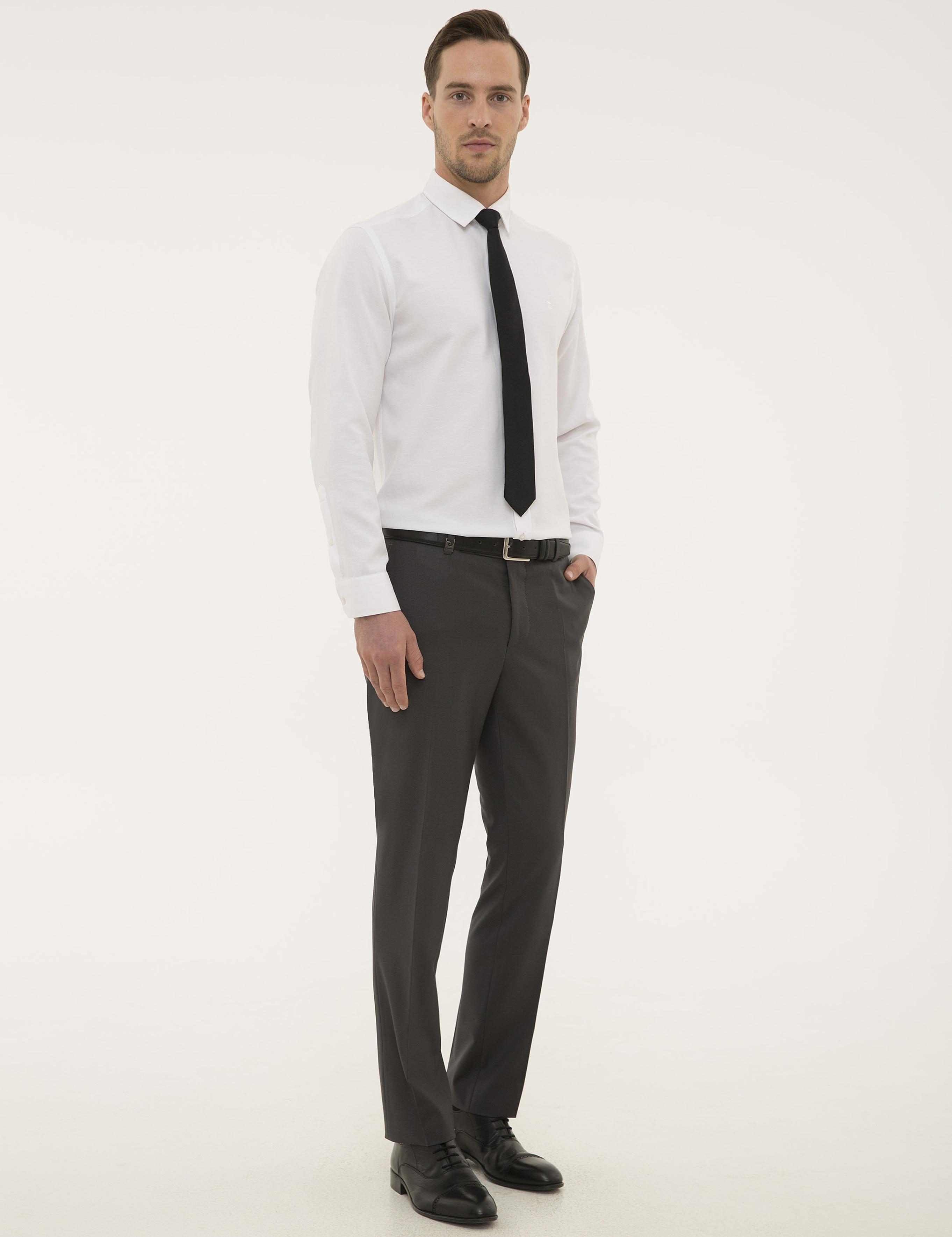 Füme Slim Fit Kumaş Pantolon