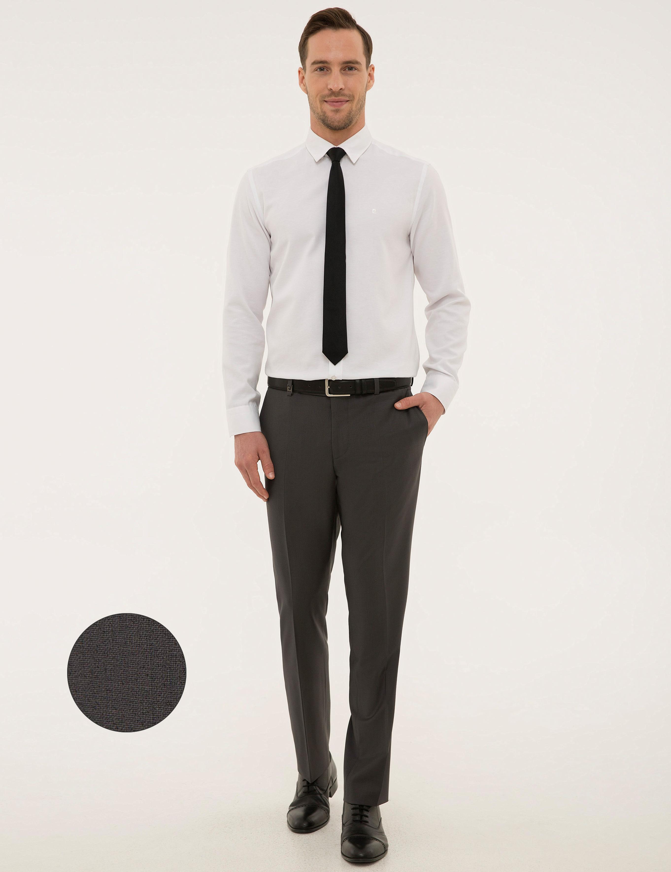 Füme Slim Fit Kumaş Pantolon