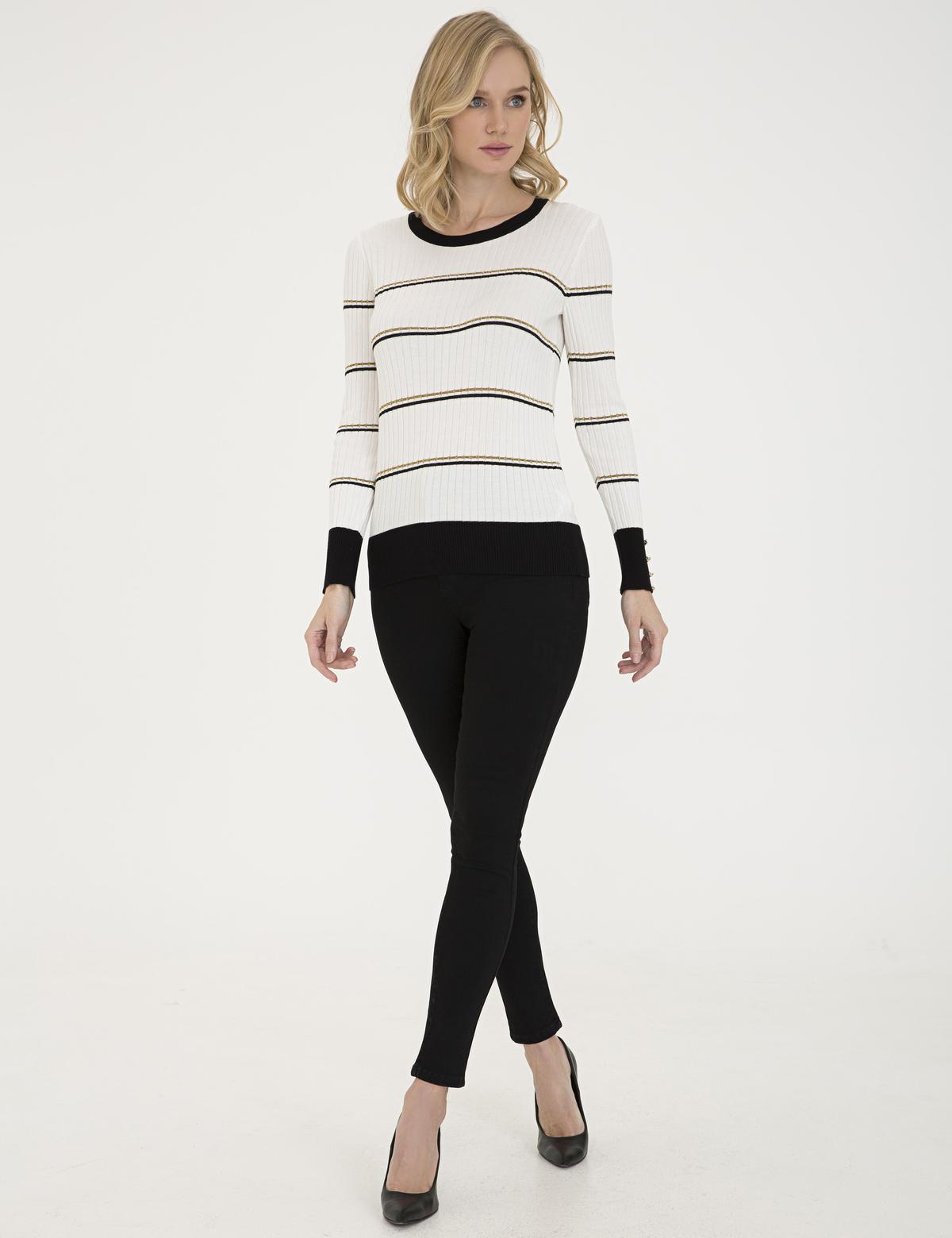 Siyah Skinny Fit Jean Pantolon