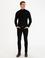 Siyah Slim Fit Denim Pantolon