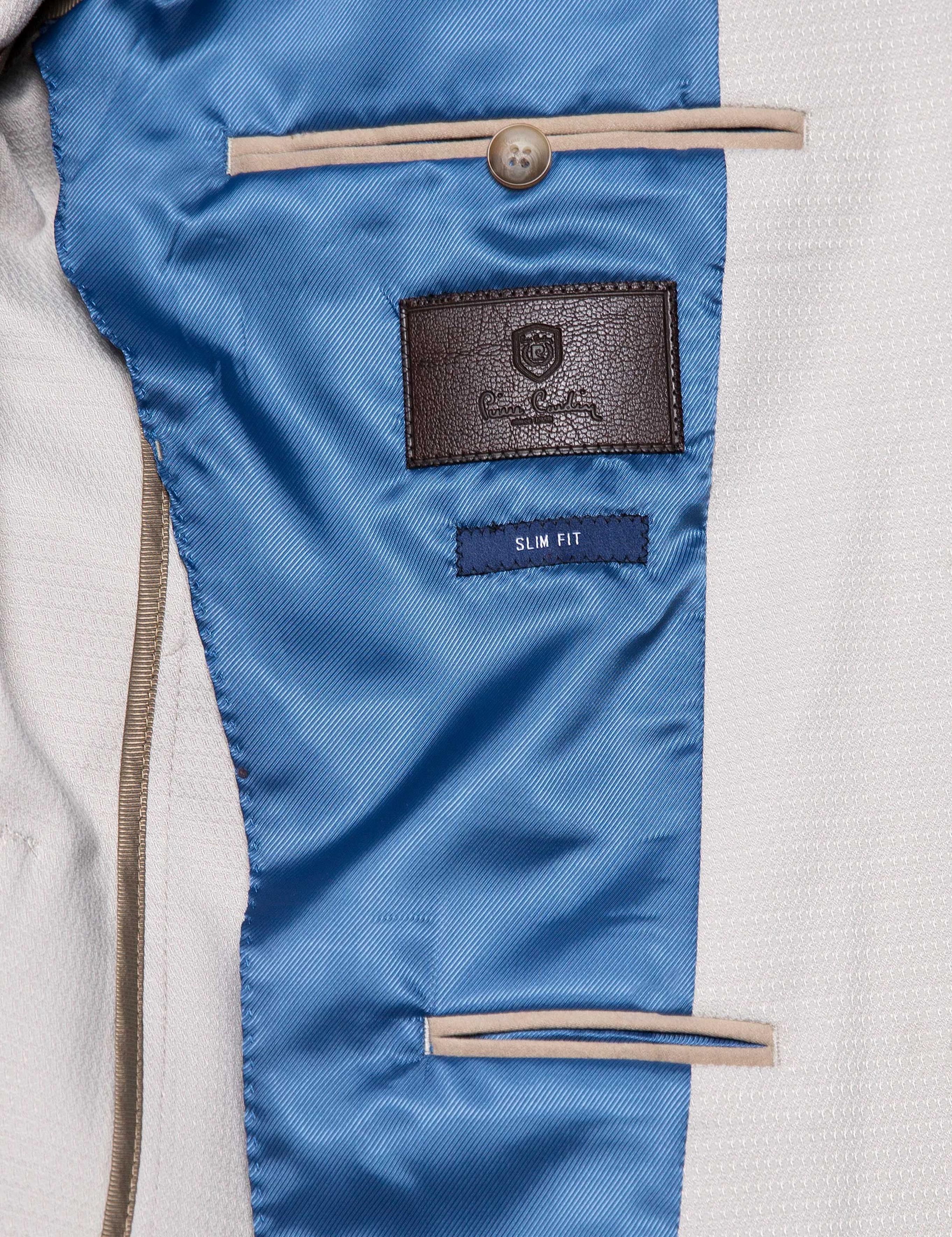 Gri Slim Fit Ceket
