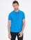 Kobalt Mavi Slim Fit Basic Polo Yaka T-Shirt