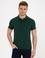 Koyu Yeşil Slim Fit Basic Polo Yaka T-Shirt