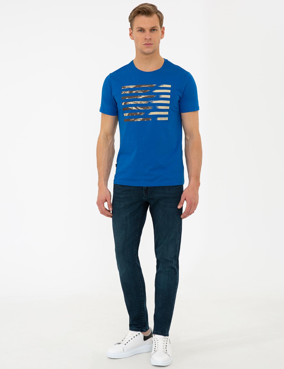 Lacivert Slim Fit Jean Pantolon