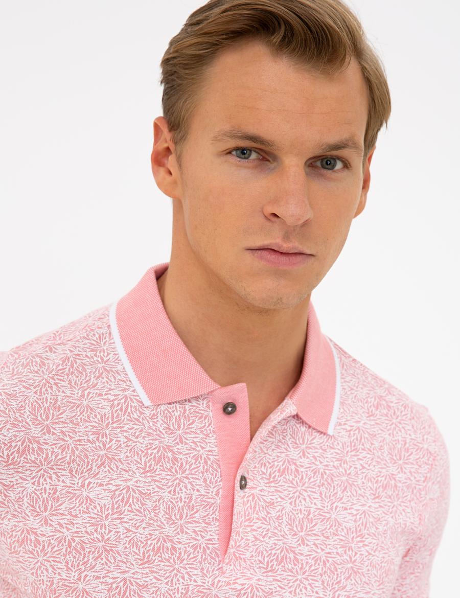 Mercan Slim Fit Polo Yaka Tişört