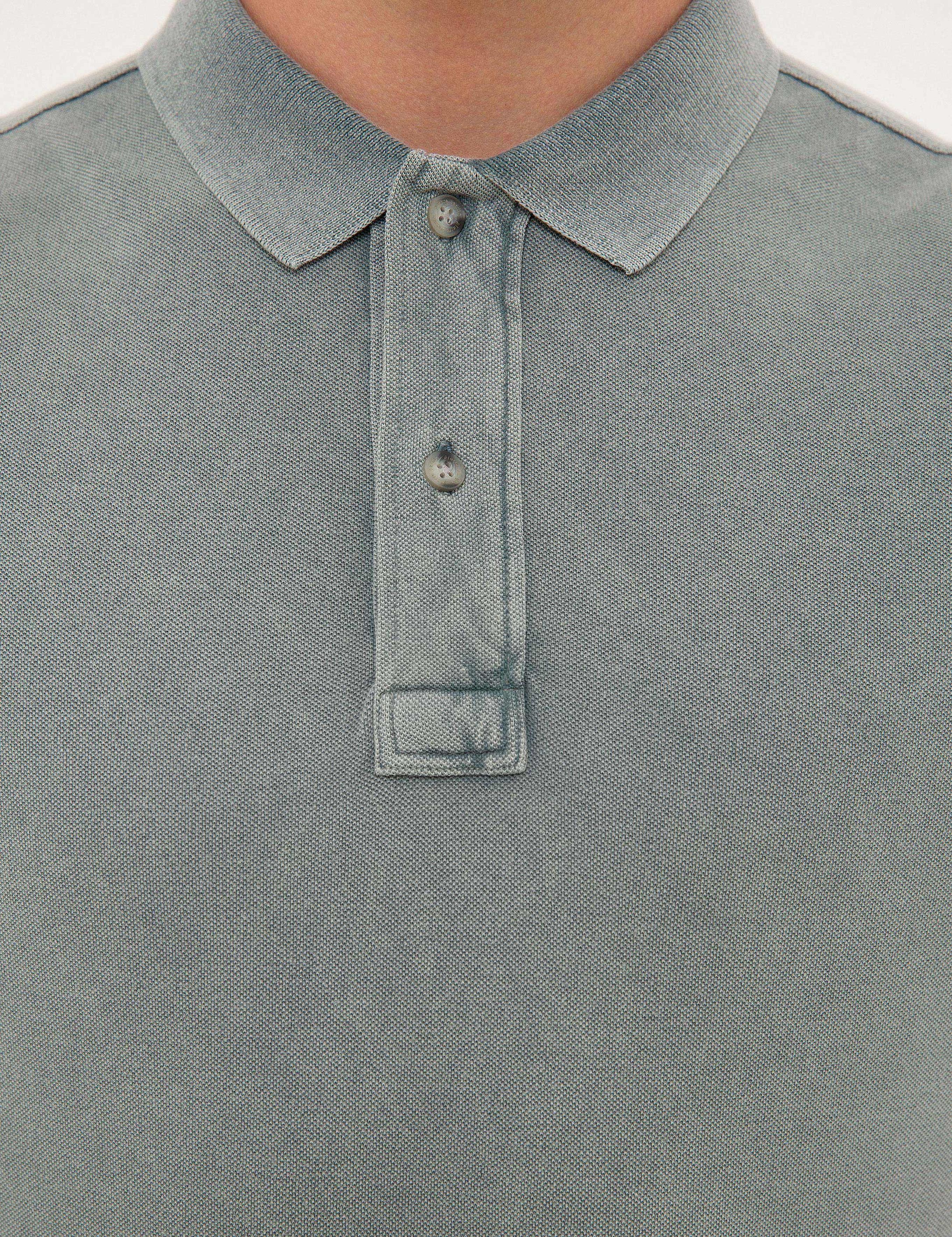 Koyu Gri Slim Fit Polo Yaka Tişört