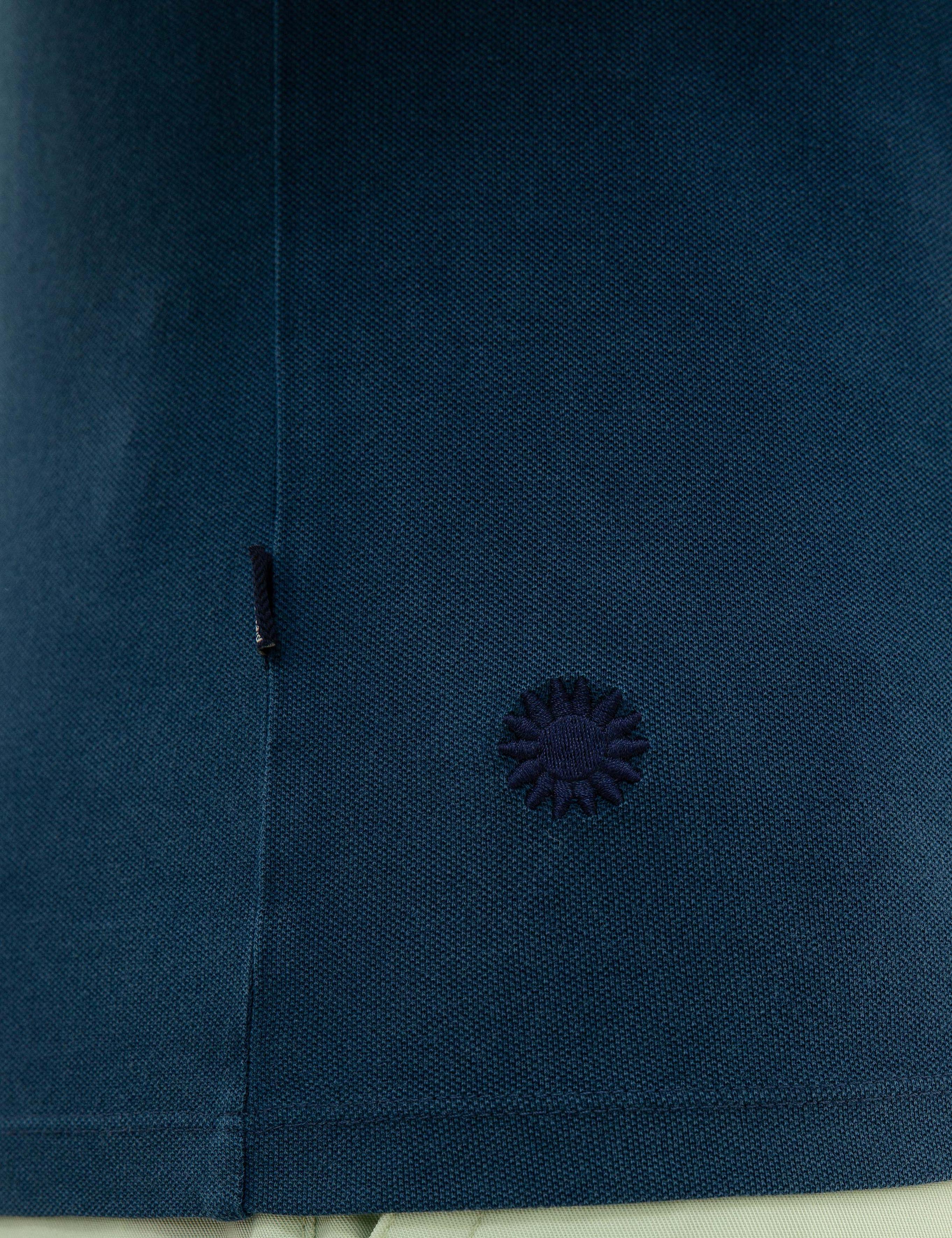 Lacivert Slim Fit Polo Yaka Tişört