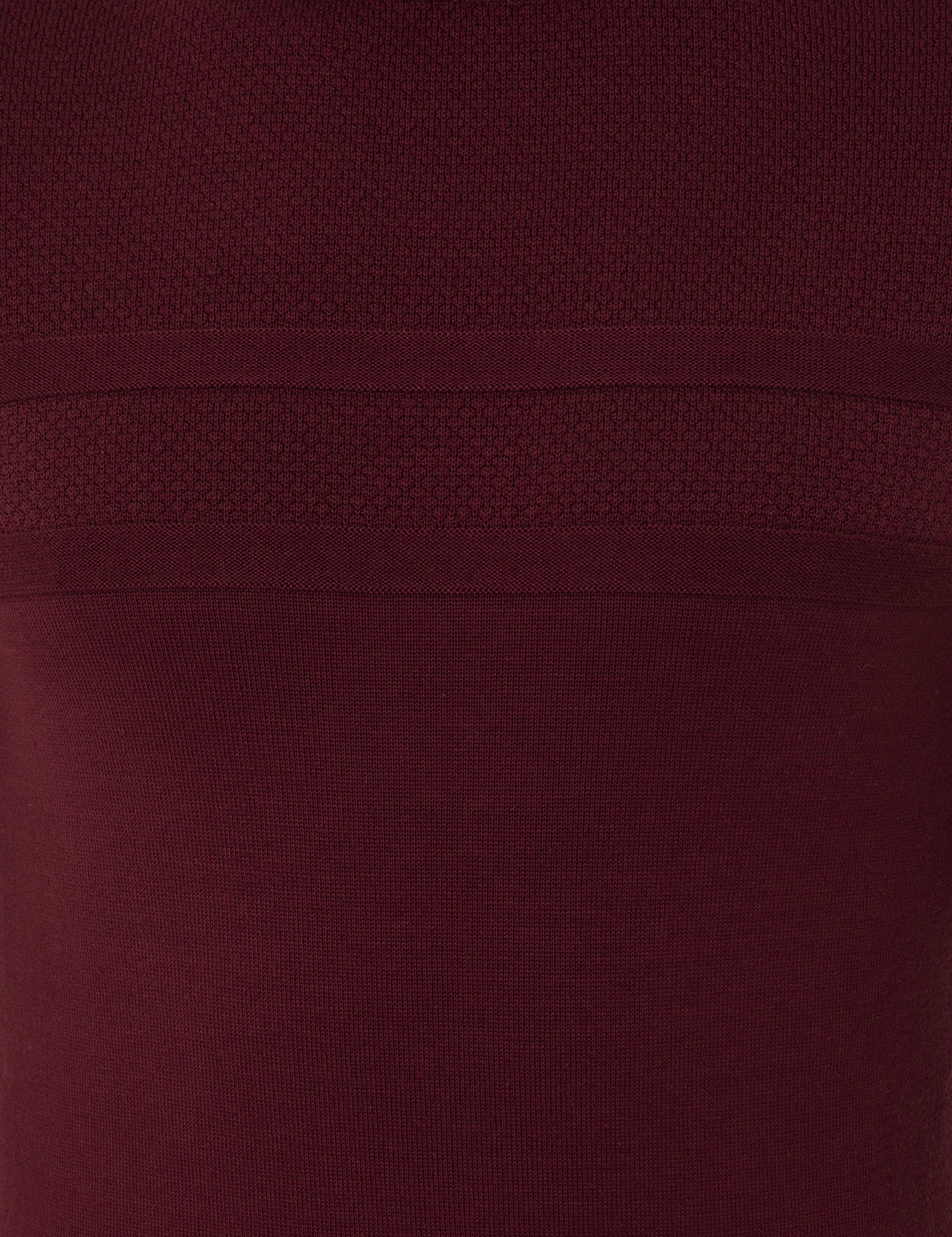 Bordo Slim Fit Kazak