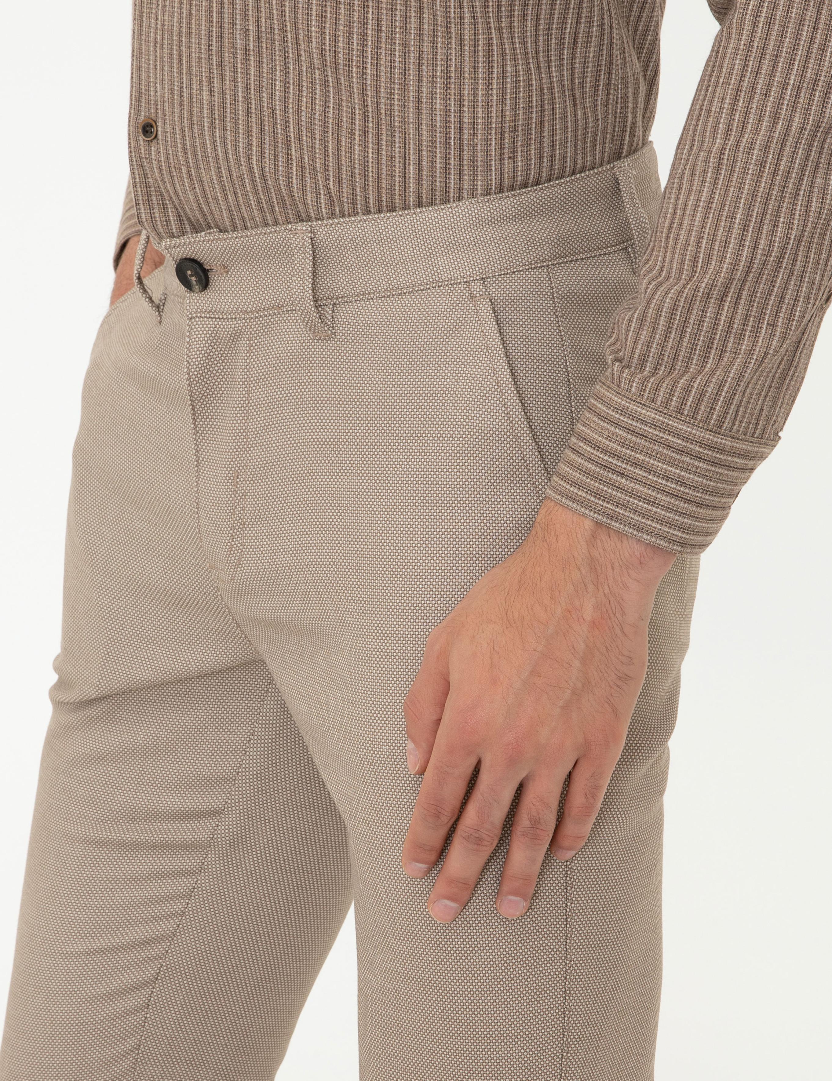 Vizon Slim Fit Kanvas Pantolon
