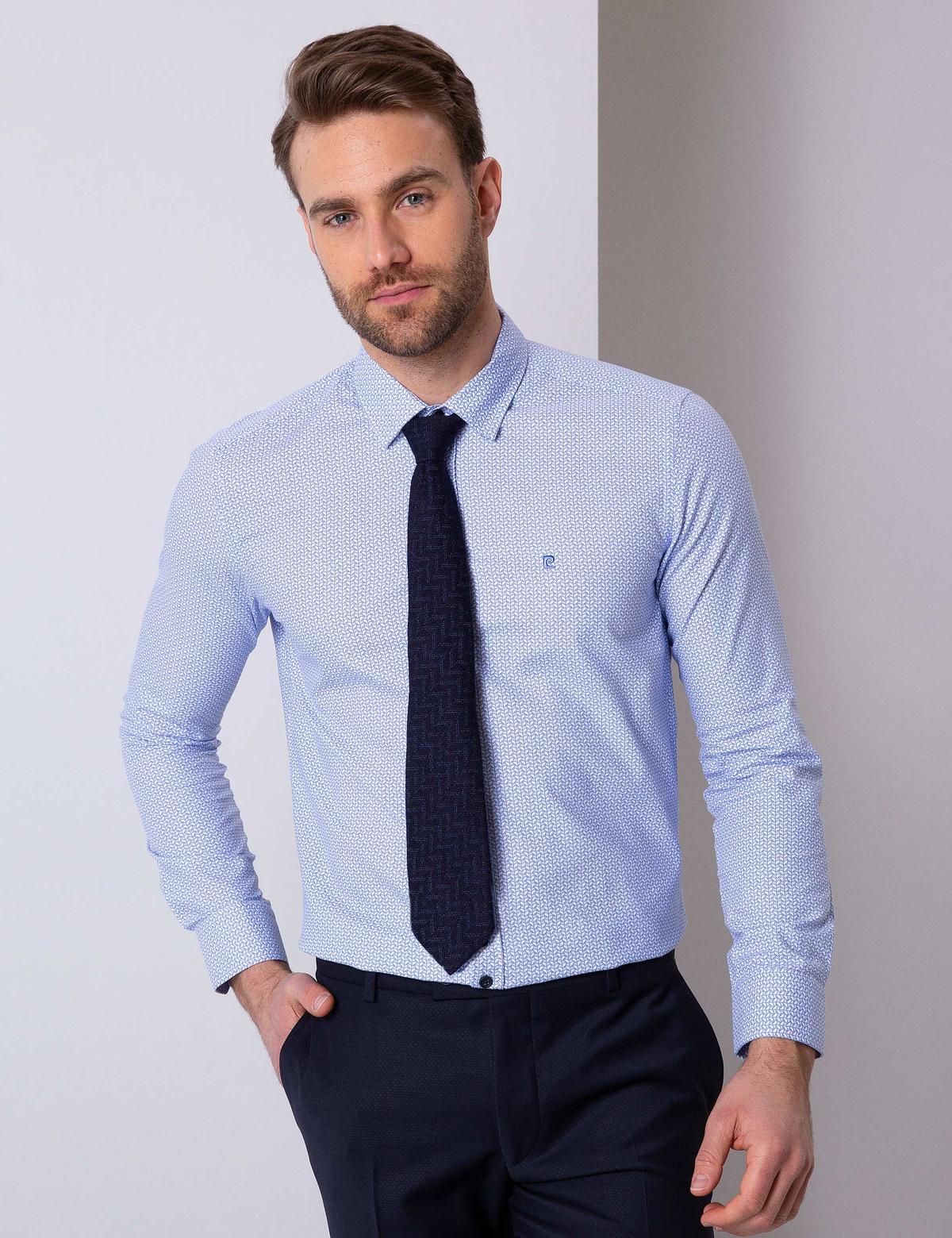 Mavi Slim Fit Gömlek