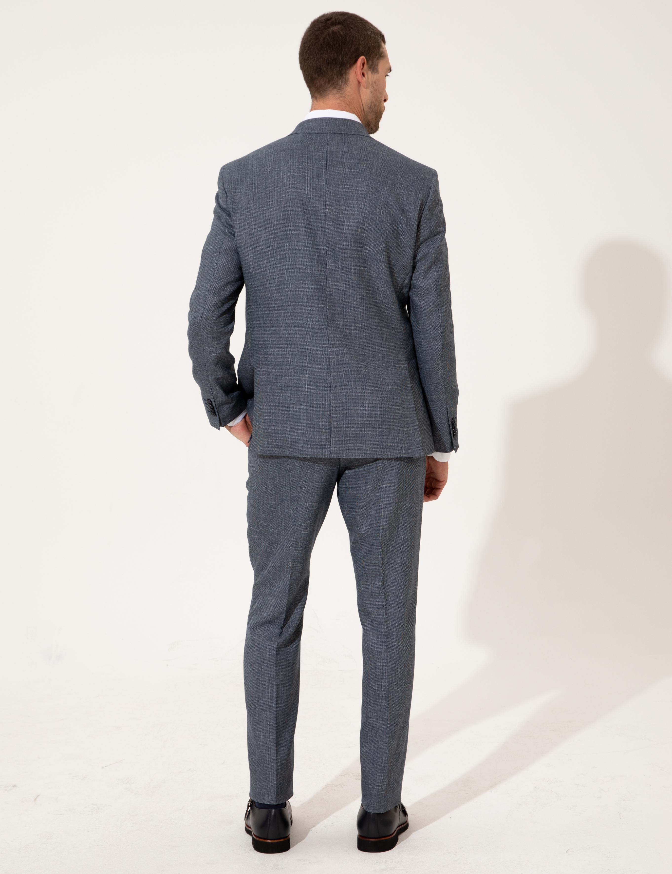 Lacivert Slim Fit Takım Elbise