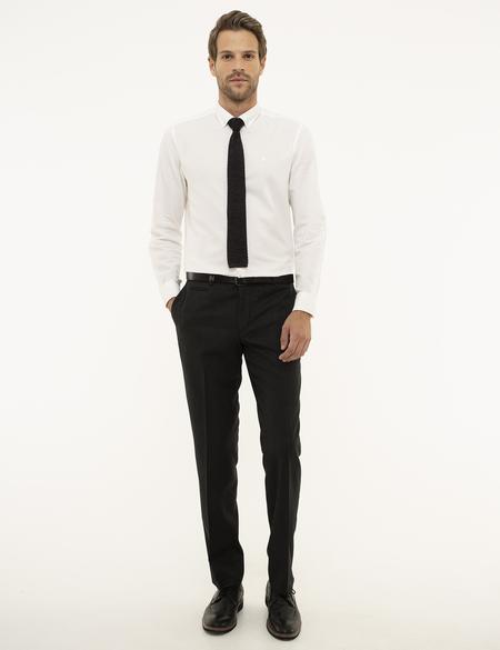 Füme Slim Fit Kumaş Pantolon