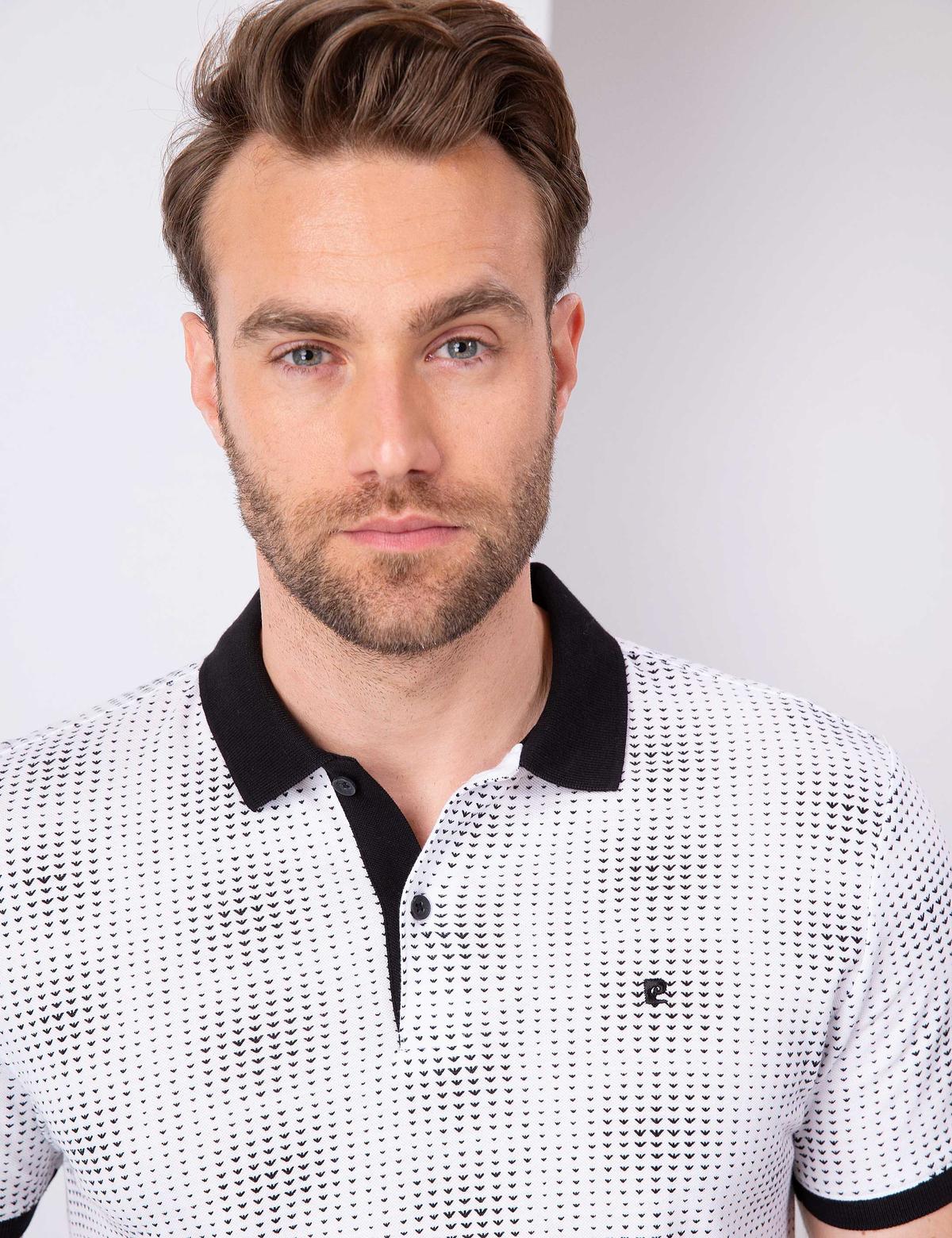 Siyah Slim Fit Polo Yaka T-Shirt