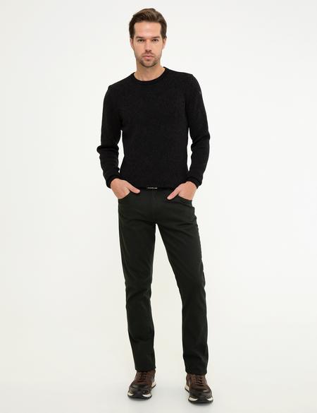 Haki Slim Fit Jean Pantolon