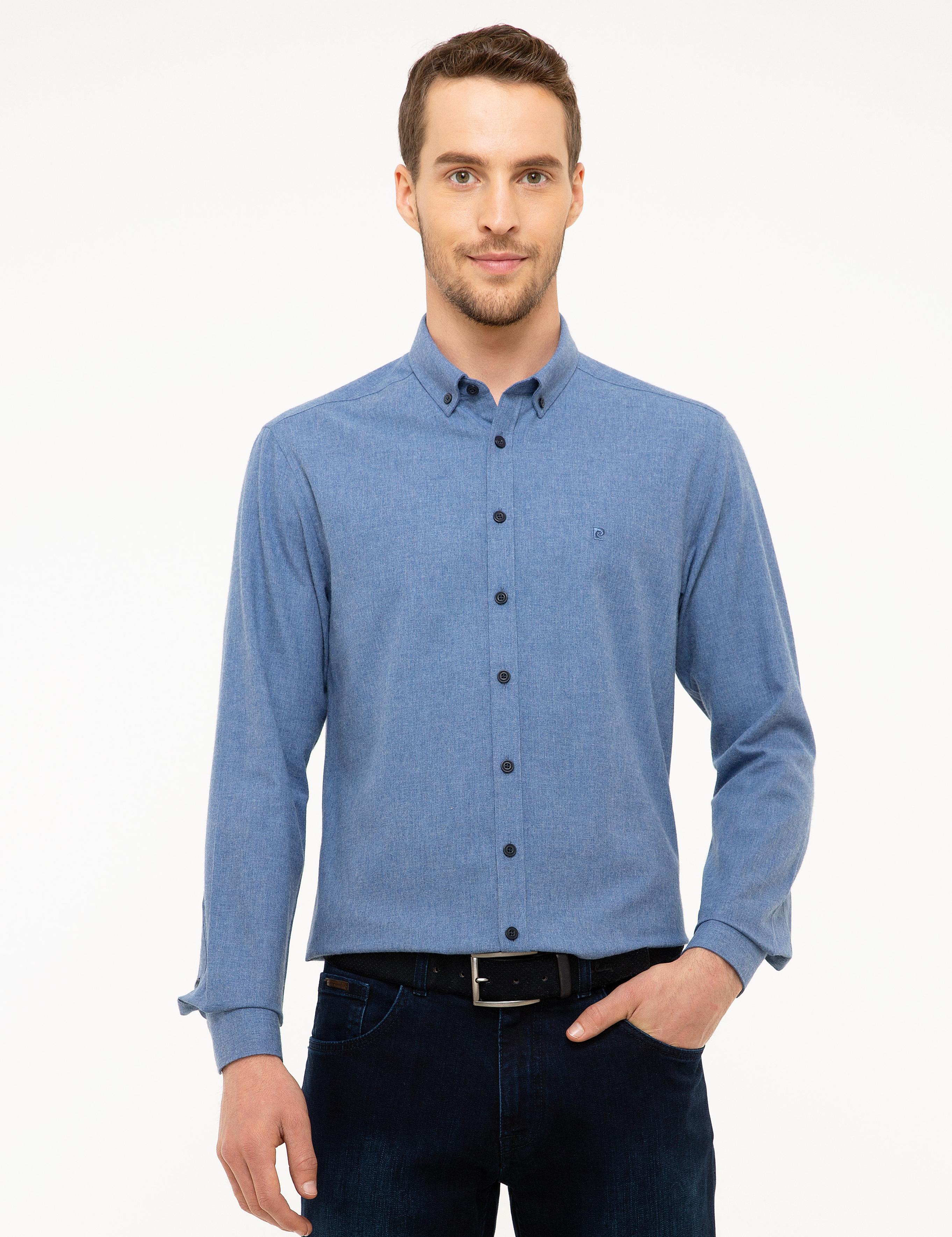 Mavi Slim Fit Gömlek