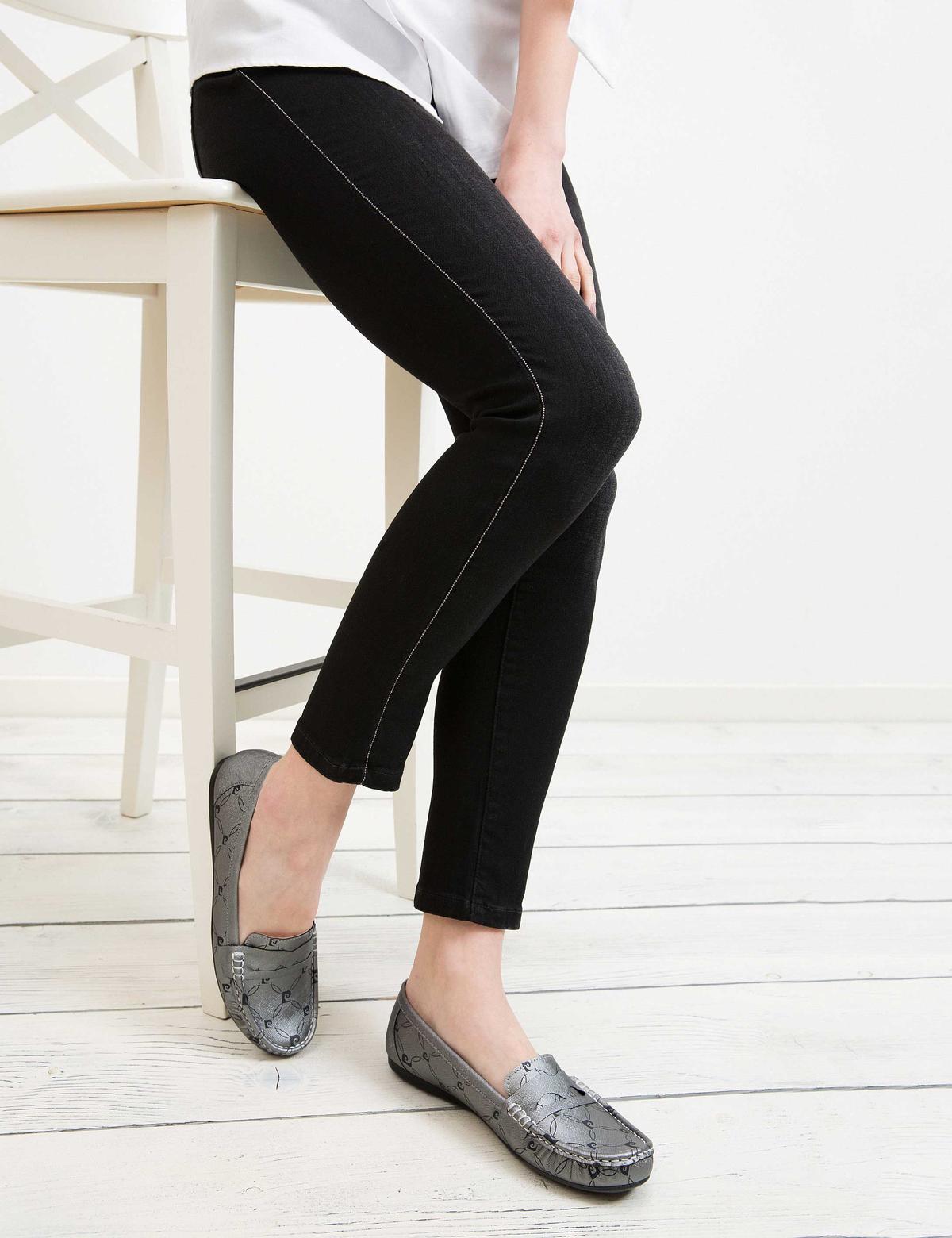 Gri LOAFER AYAKKABI