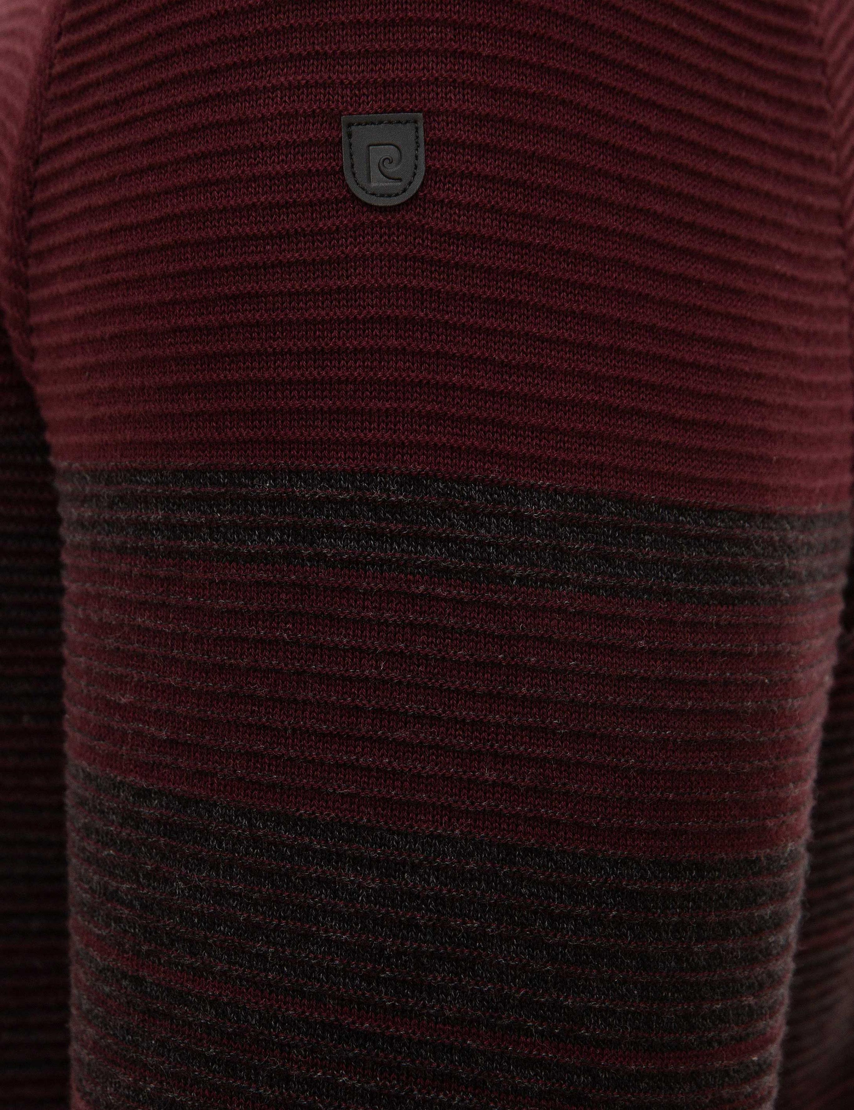 Antrasit Melanj Slim Fit Triko Kazak